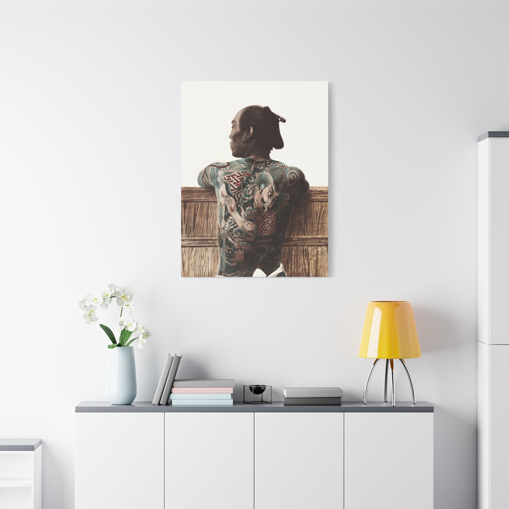 canvas-print-japanese-yakuza-tattoo-art-wall-decor-matte-stretched-art-print-kimbei-photography-perfect-for-home-decor-gifts-