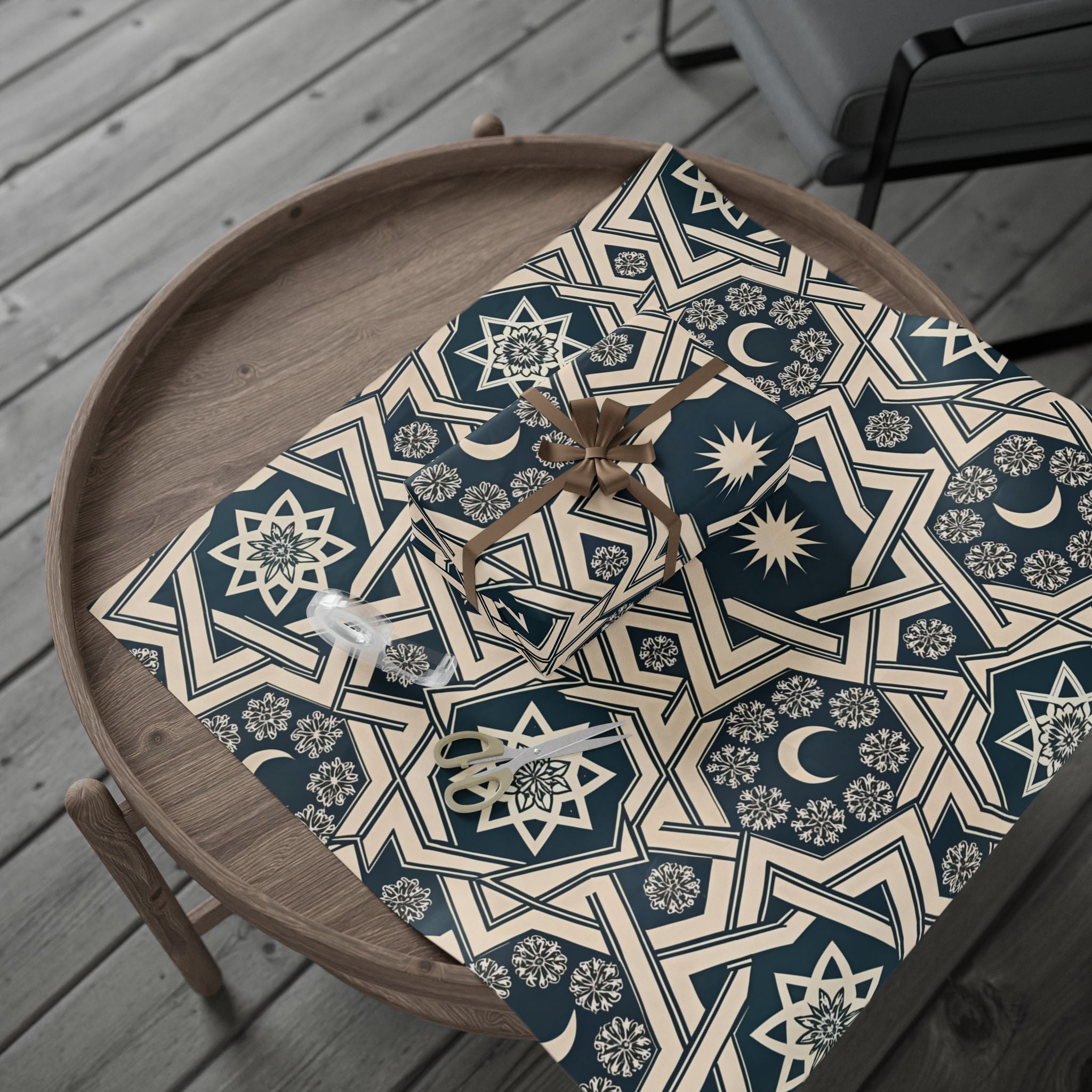 ramadan-night-wrapping-papers-islamic-celestial-gift-wrap-mosque-silhouette-eid-holiday-supplies-festive-present-packaging-re