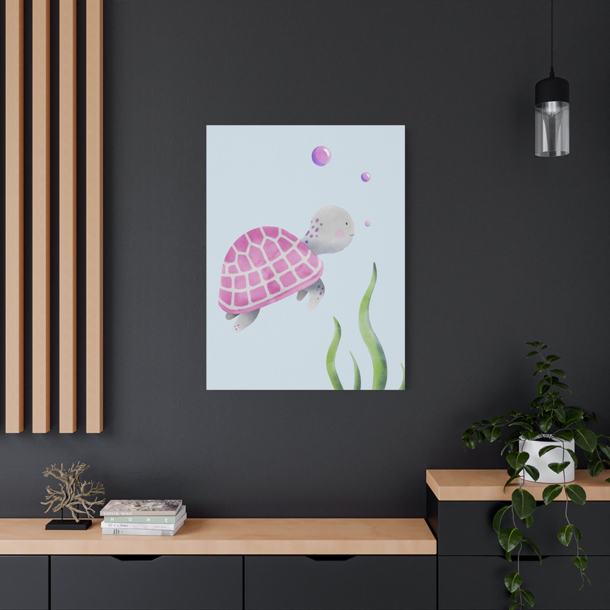 canvas-wall-art-cute-sea-turtle-nursery-decor-baby-sea-turtle-print-nursery-art-cute-sea-turtle-decoration-baby-nursery-cute-