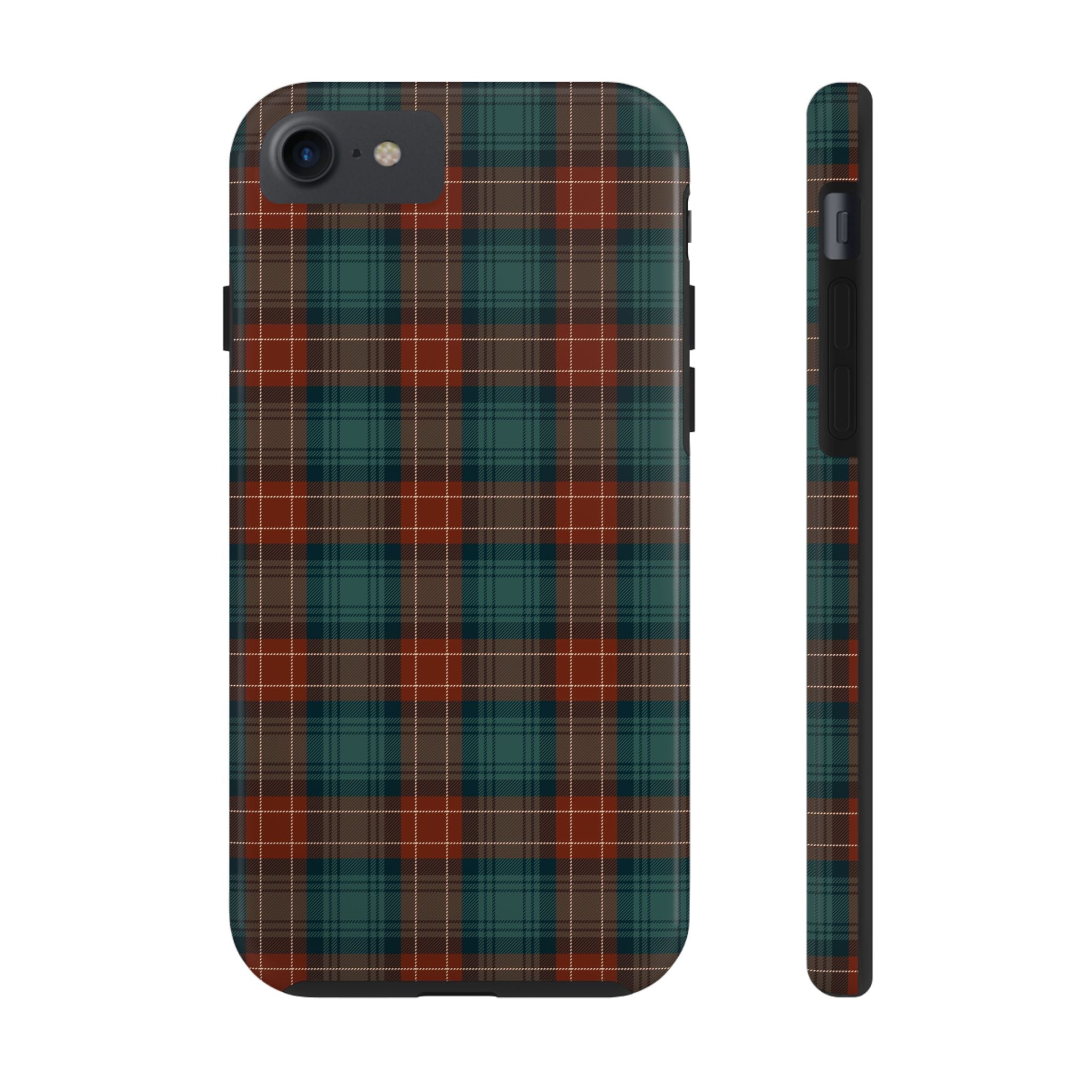 green-and-red-scottish-tartan-plaid-iphone-case-durable-tough-case-iphone-15-16-pro-max-trendy-scottish-tartan-plaid-green-re