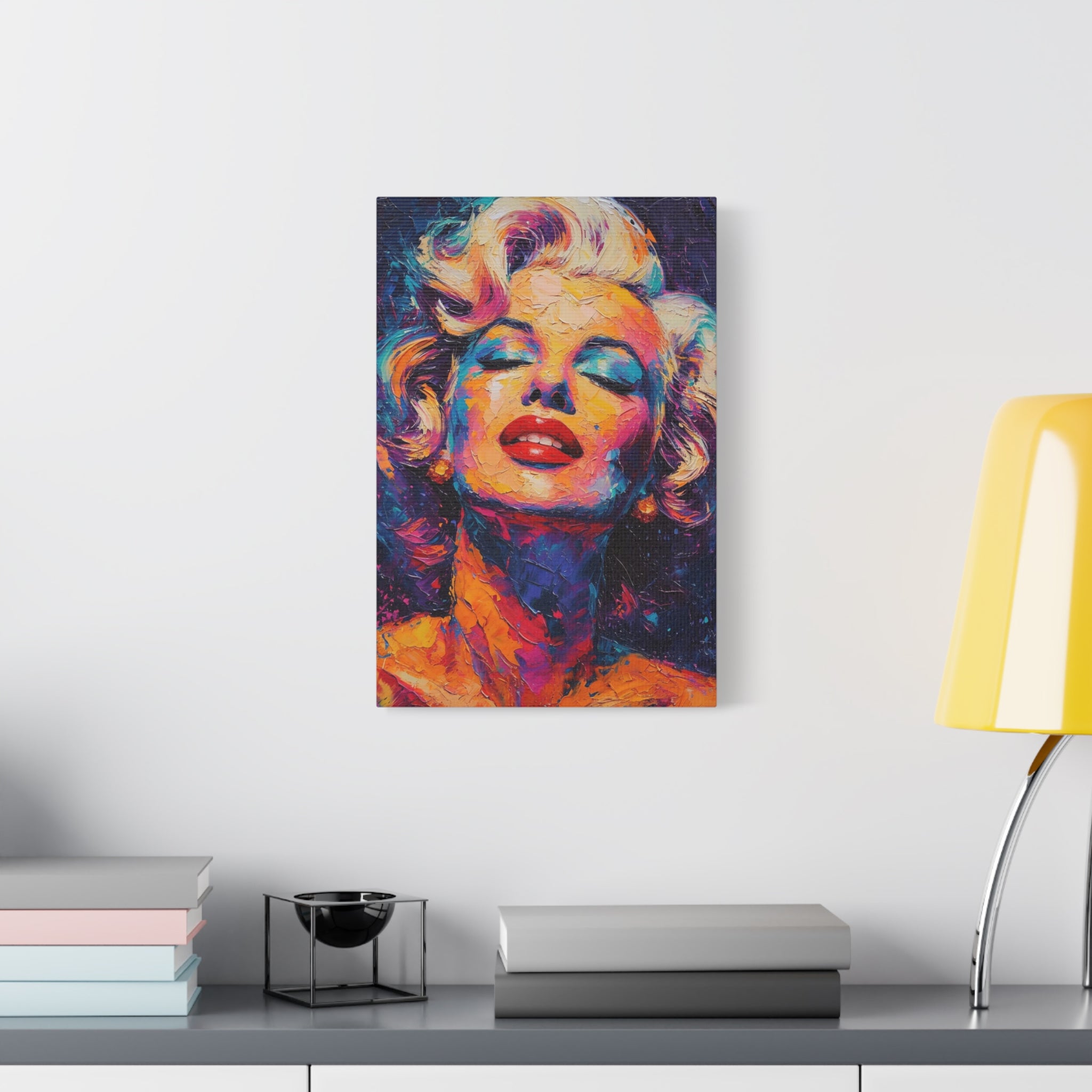 marilyn-monroe-canvas-print-stylish-wall-decor-with-brush-effect-elegant-home-decor-chic-wall-art