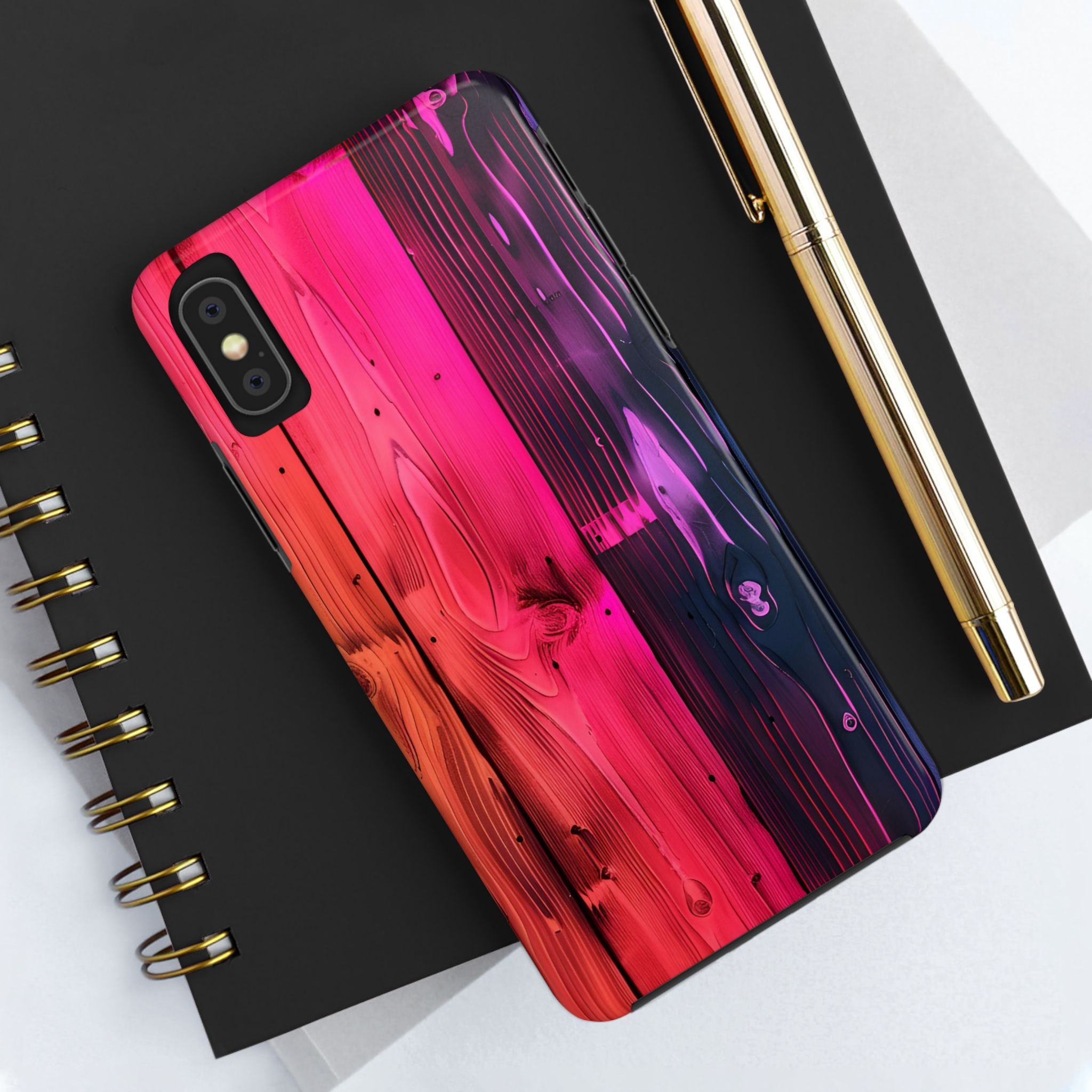 disco-neon-tough-iphone-cases-wood-grain-texture-iphone-case-cover-protective-iphone-shell-unique-iphone-accessories-iphone-1