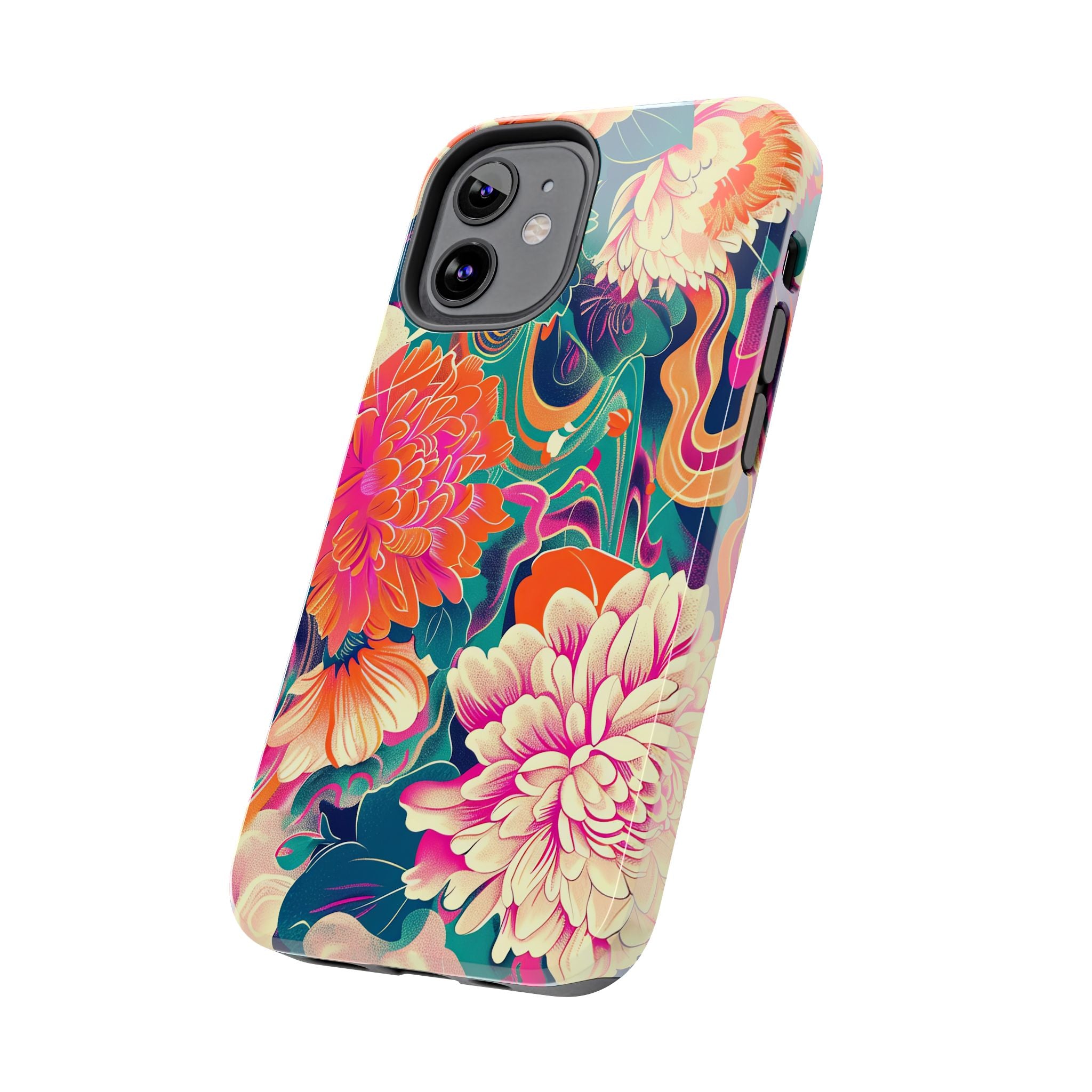 iphone-tough-case-retro-japanese-flowers-floral-phone-cover-vintage-japanese-style-protective-phone-case-asian-floral-design-