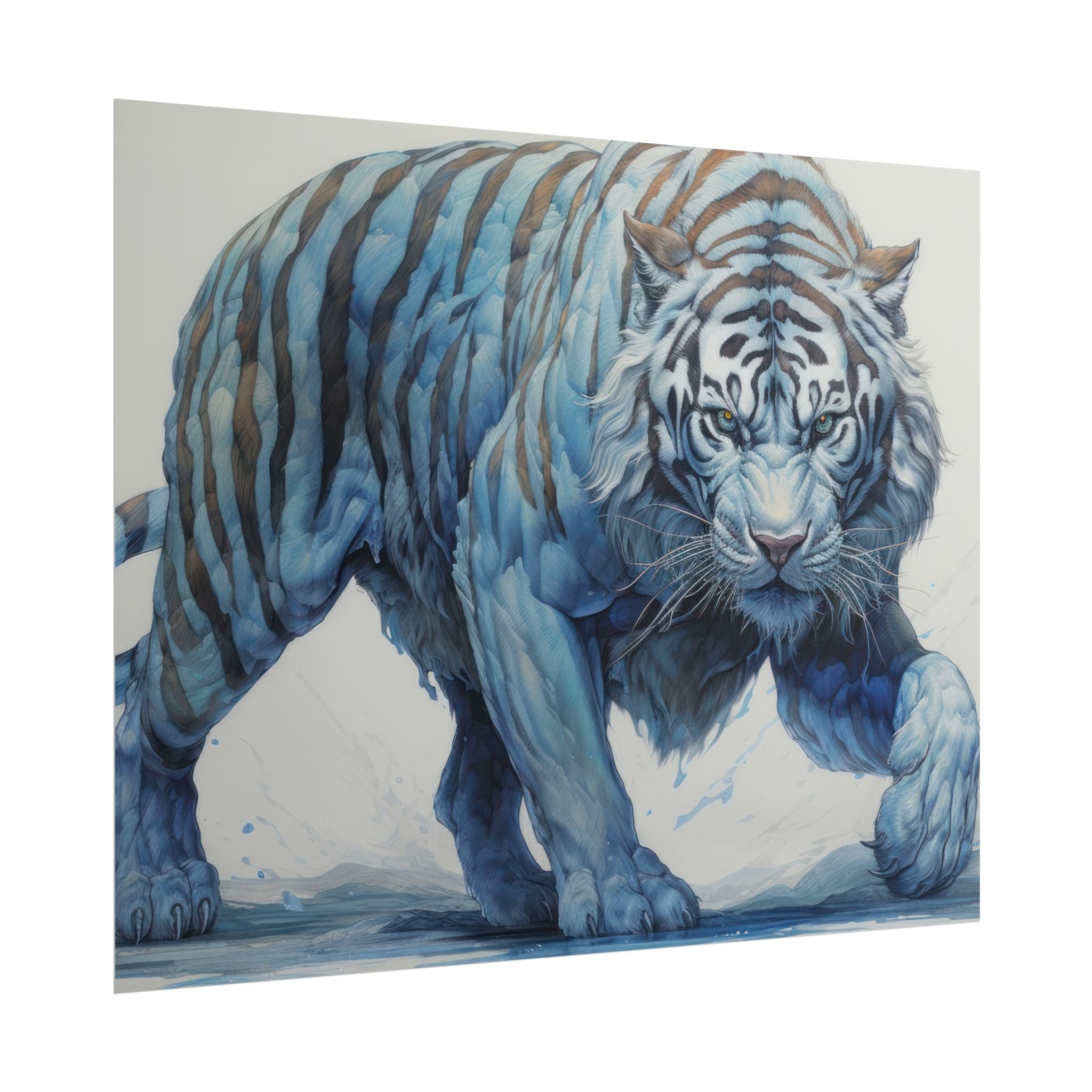 fantasy-white-tiger-poster-print-rolled-posters-for-wall-decor-tiger-wall-art-safari-animal-art-print-home-office-decor-jungl