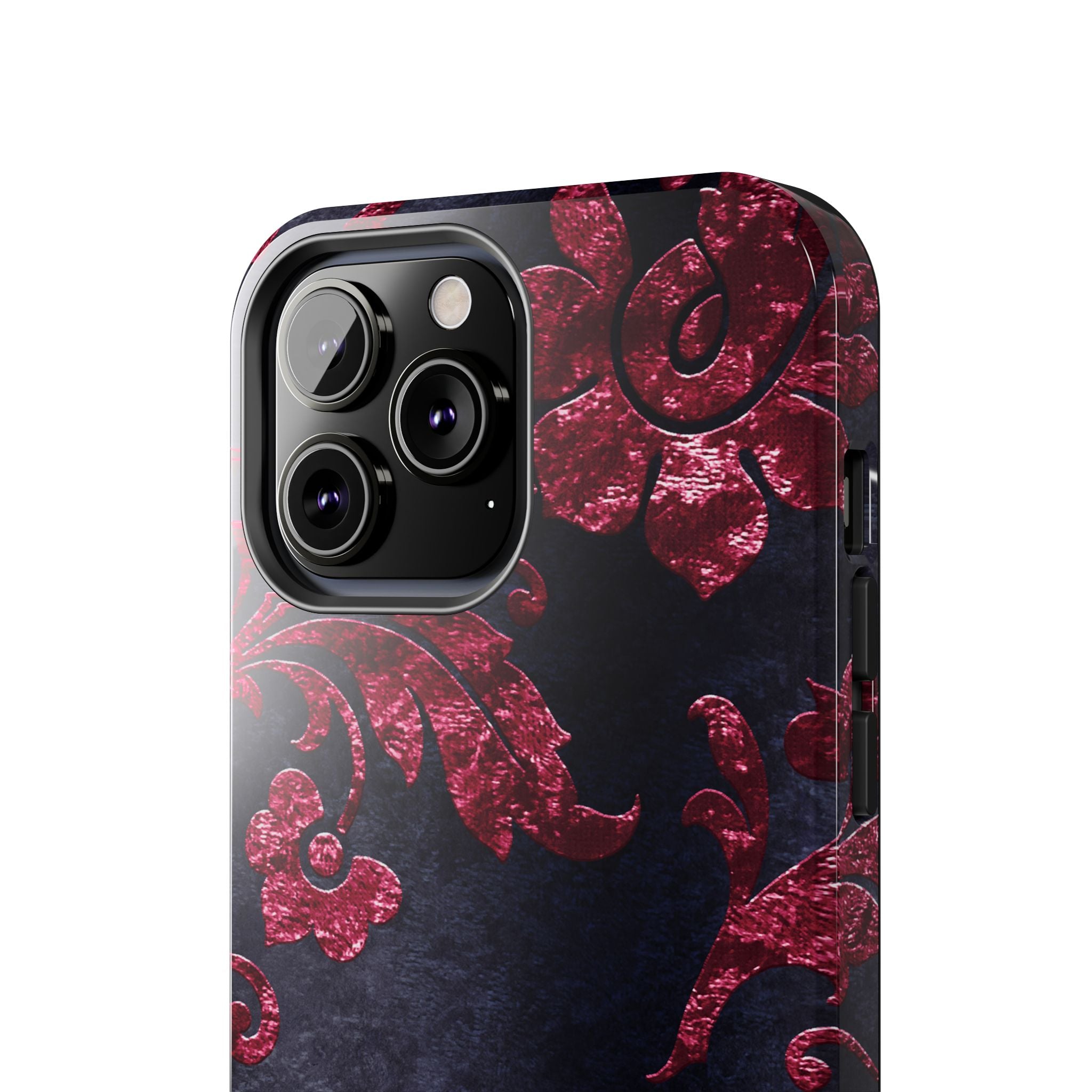 embossed-burgundy-velvet-tough-iphone-case-protective-iphone-cover-heavy-duty-iphone-case-rugged-phone-case-durable-smartphon