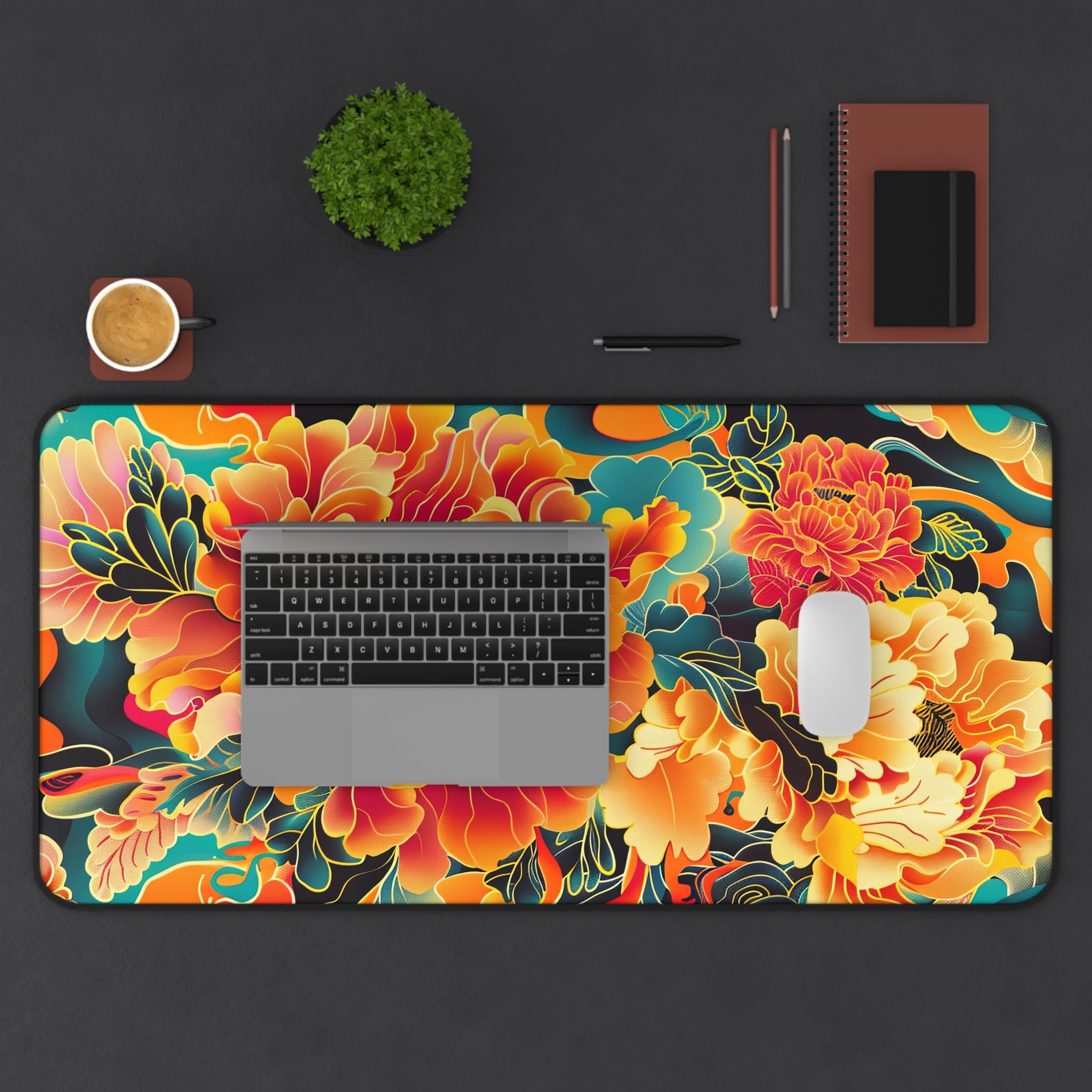 retro-japanese-art-gaming-mousepad-desk-mat-cool-desk-accessories-unique-japandi-desk-decor-gaming-desk-pad-orange-japanese-d