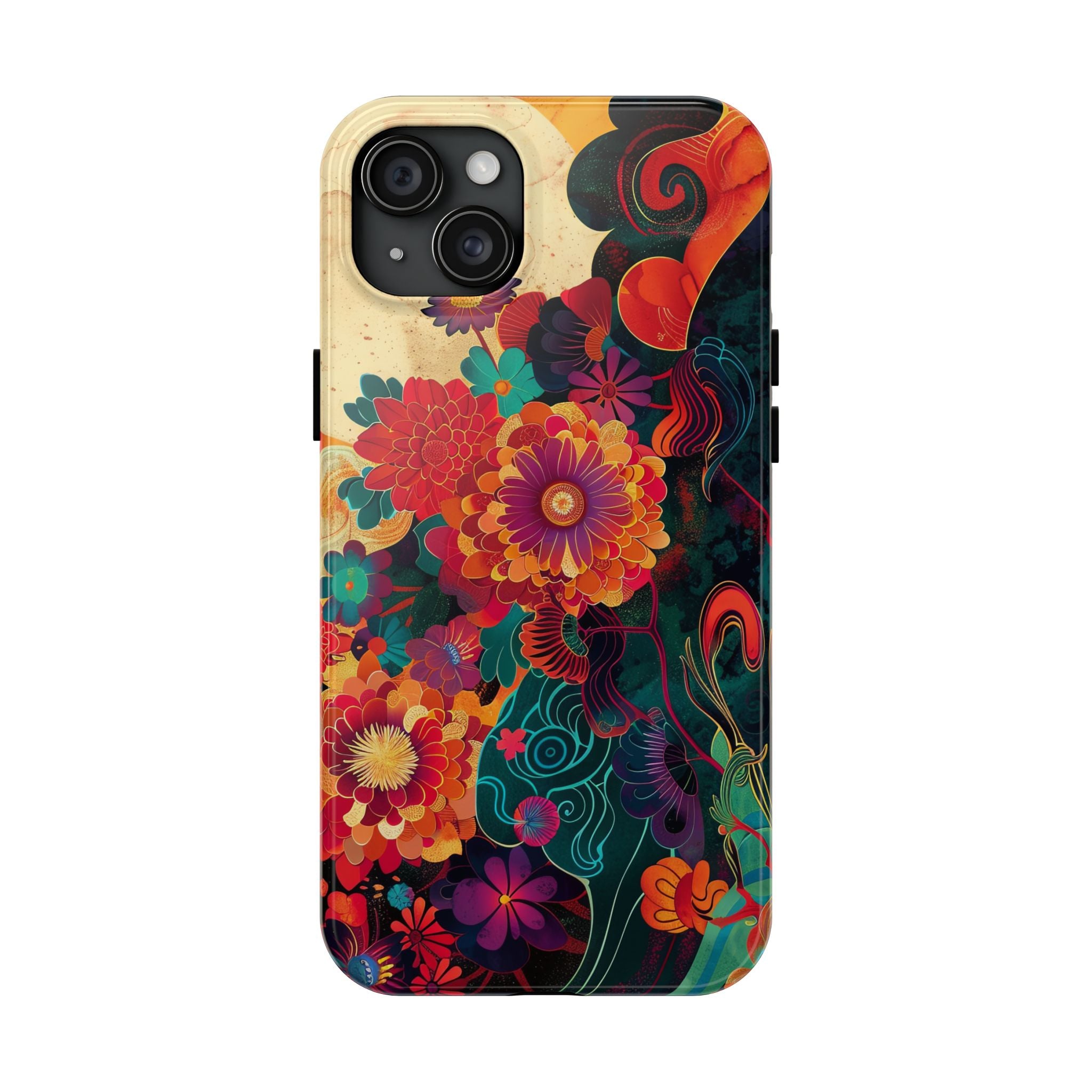 iphone-tough-case-retro-japanese-flowers-floral-phone-cover-vintage-japanese-style-protective-phone-case-asian-floral-design-