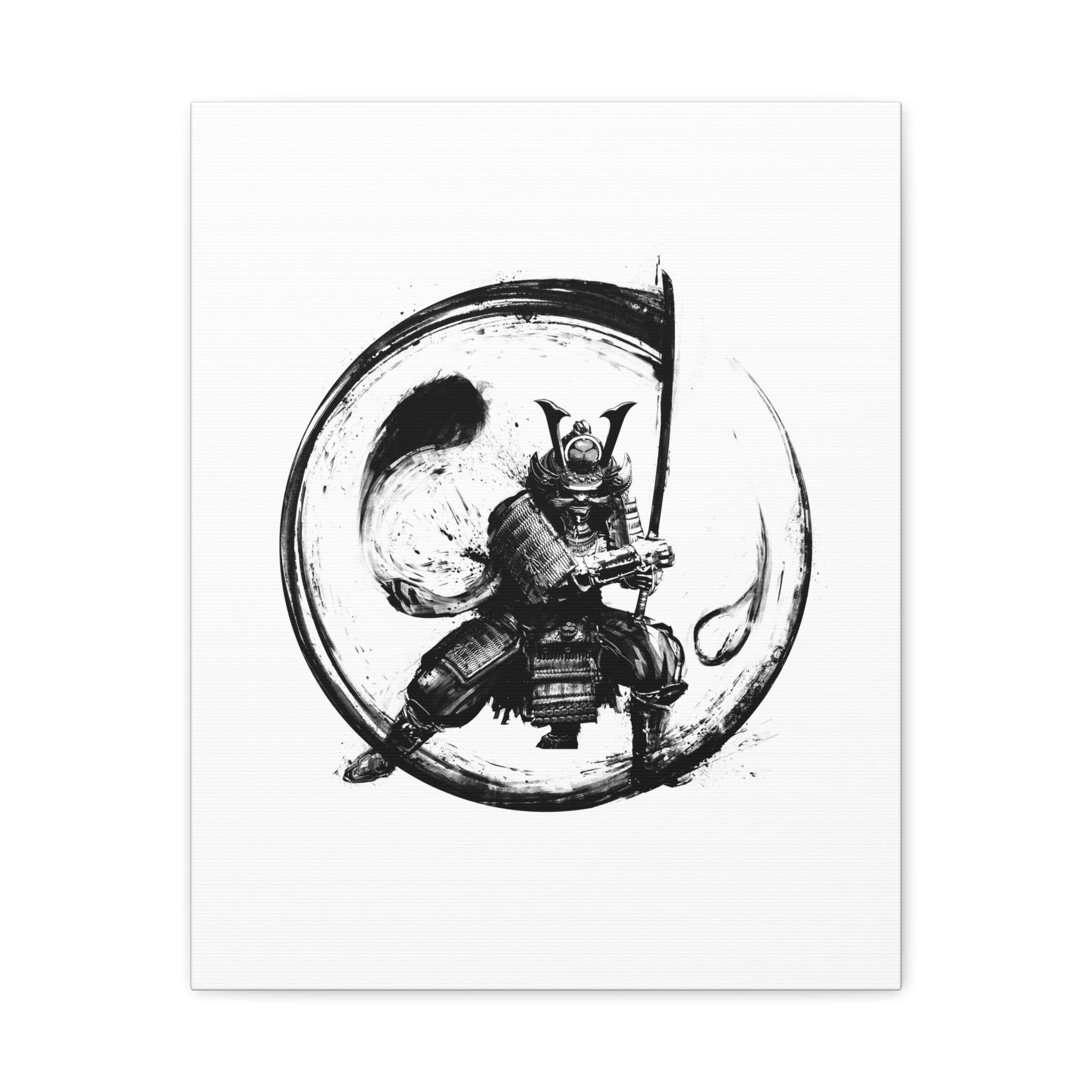 canvas-wall-art-japanese-samurai-ying-yang-katana-oni-mask-black-and-white-home-decor-zen-wall-hanging-asian-art-samurai-swor