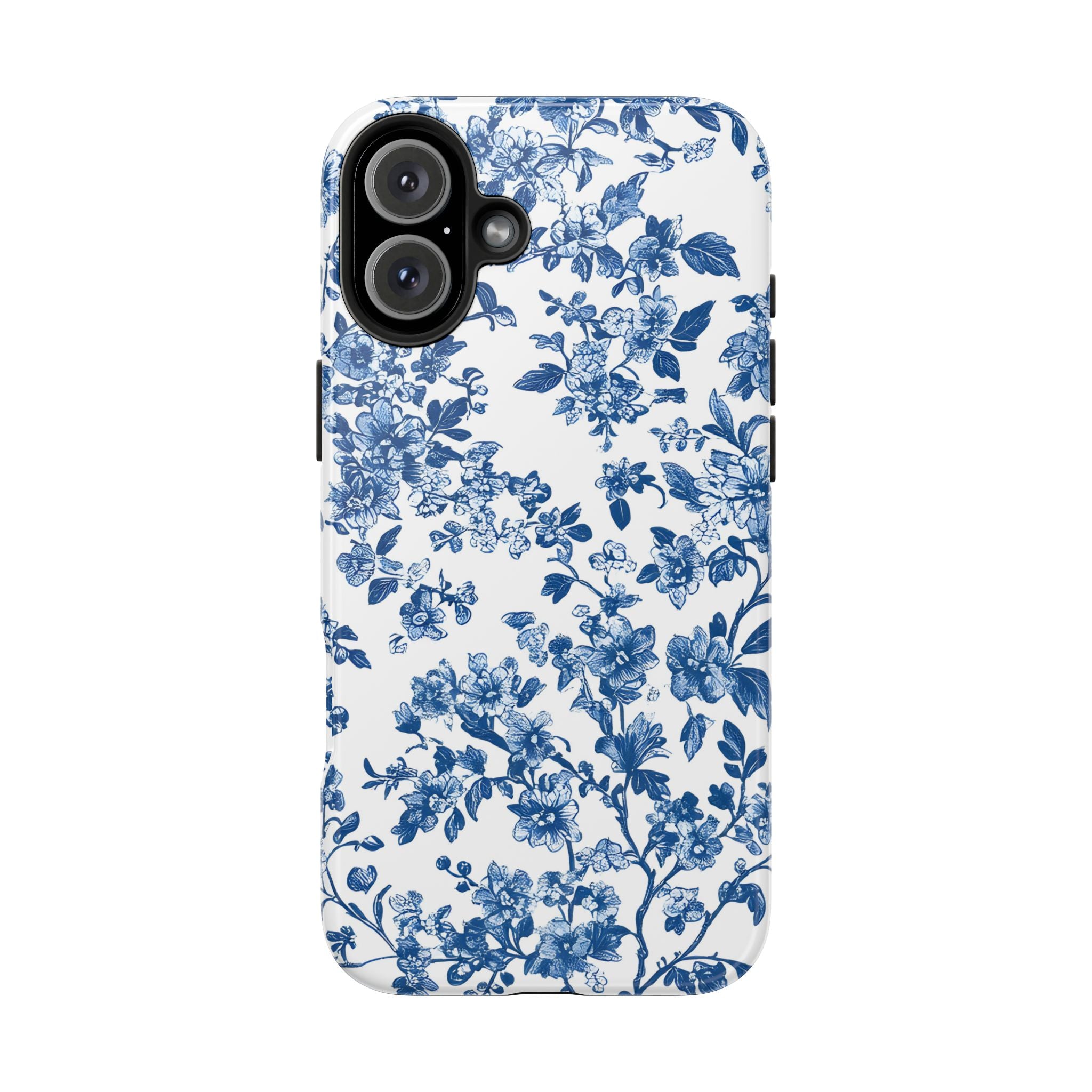 french-toile-floral-tough-iphone-case-blue-iphone-cover-protective-iphone-case-hard-shell-iphone-case-vintage-design-phone-ca