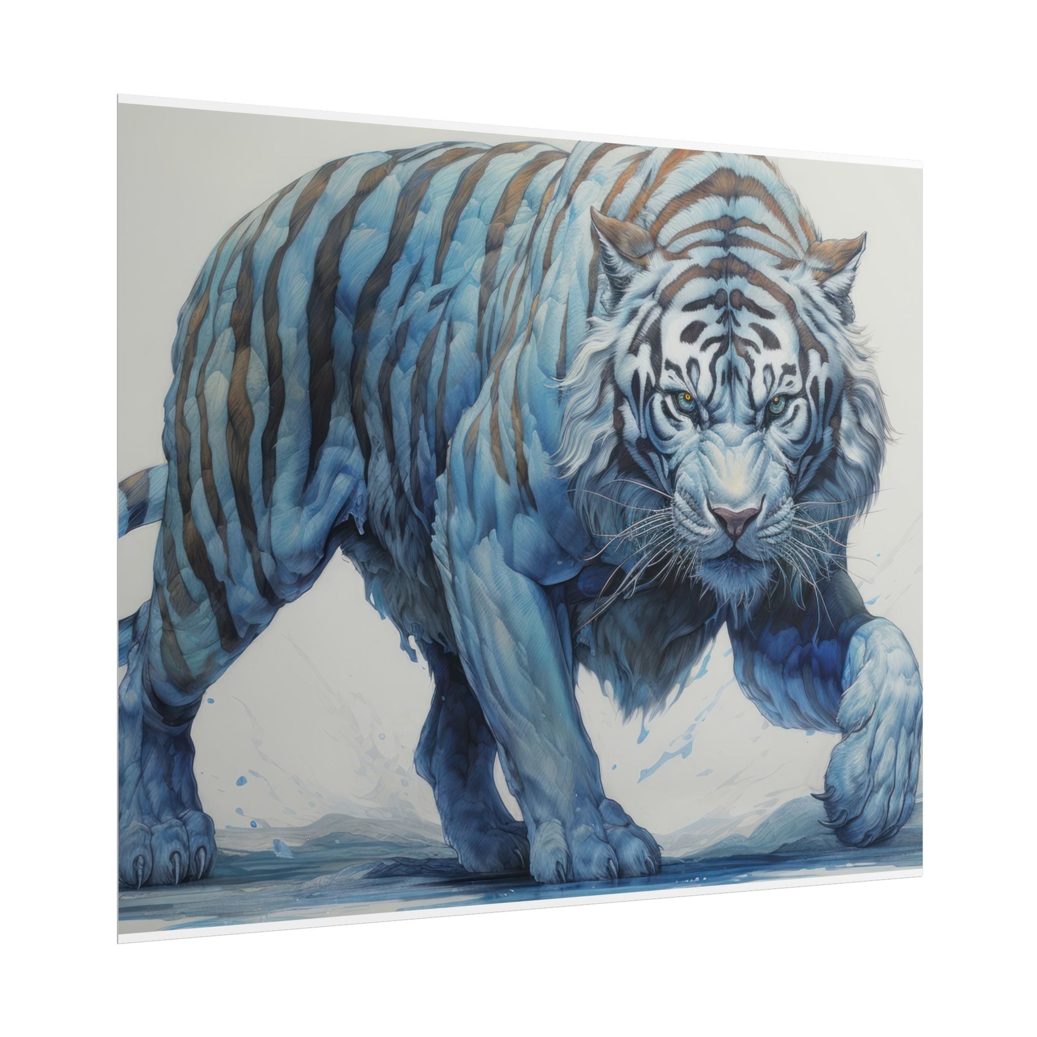 fantasy-white-tiger-poster-print-rolled-posters-for-wall-decor-tiger-wall-art-safari-animal-art-print-home-office-decor-jungl