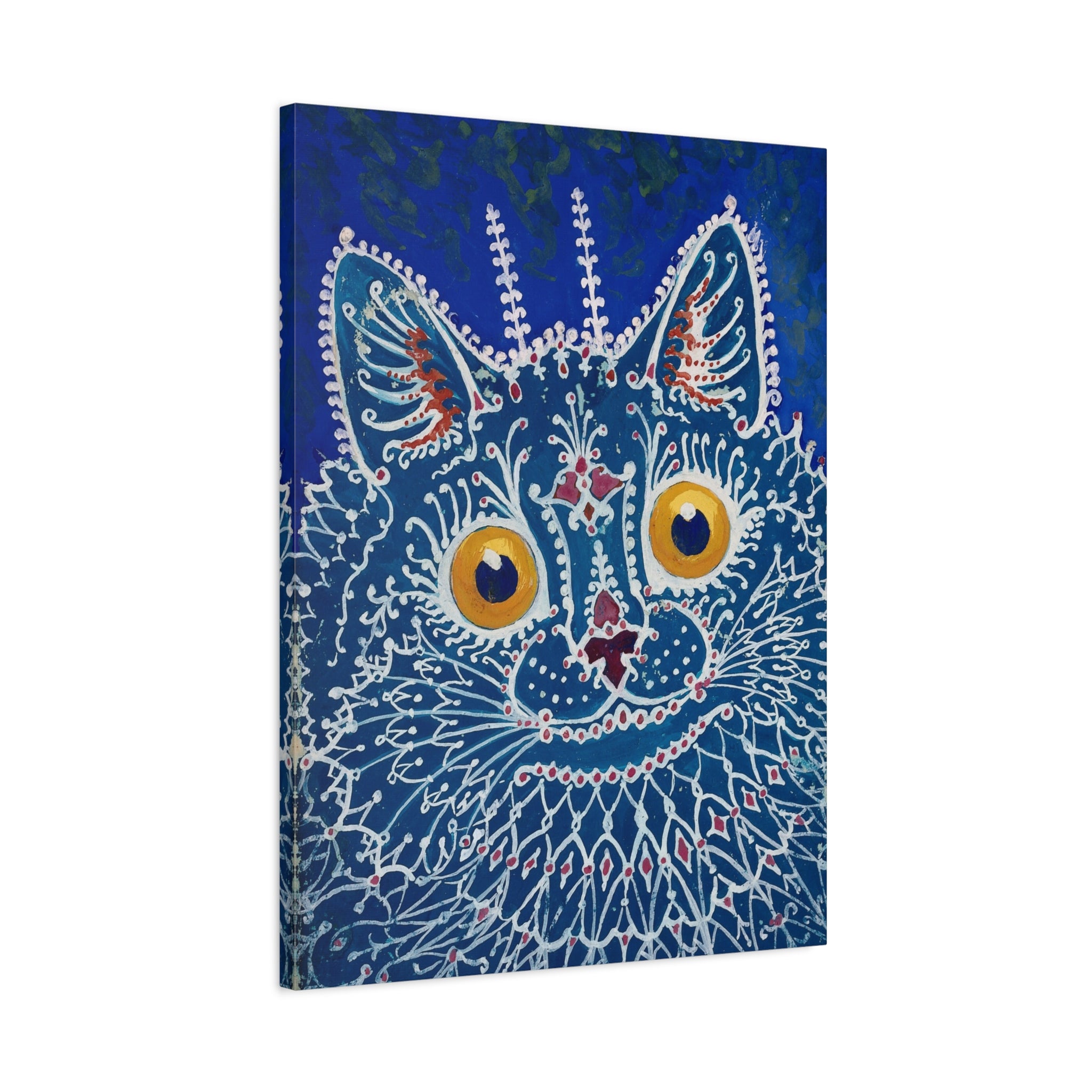 canvas-print-louis-wain-cat-gothic-style-gouache-art-large-wall-decor-matte-stretched-home-office-decoration-unique-cat-print