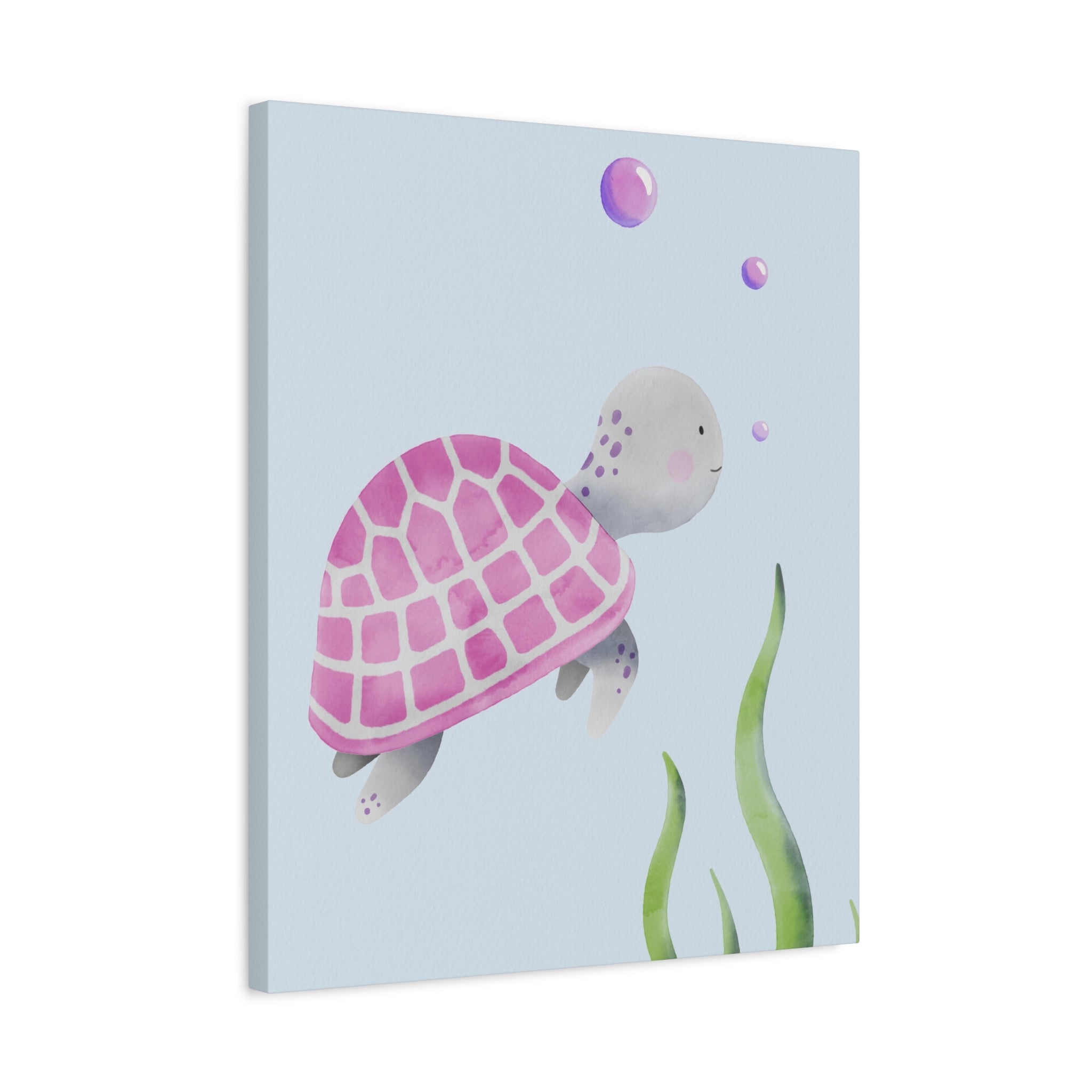 canvas-wall-art-cute-sea-turtle-nursery-decor-baby-sea-turtle-print-nursery-art-cute-sea-turtle-decoration-baby-nursery-cute-