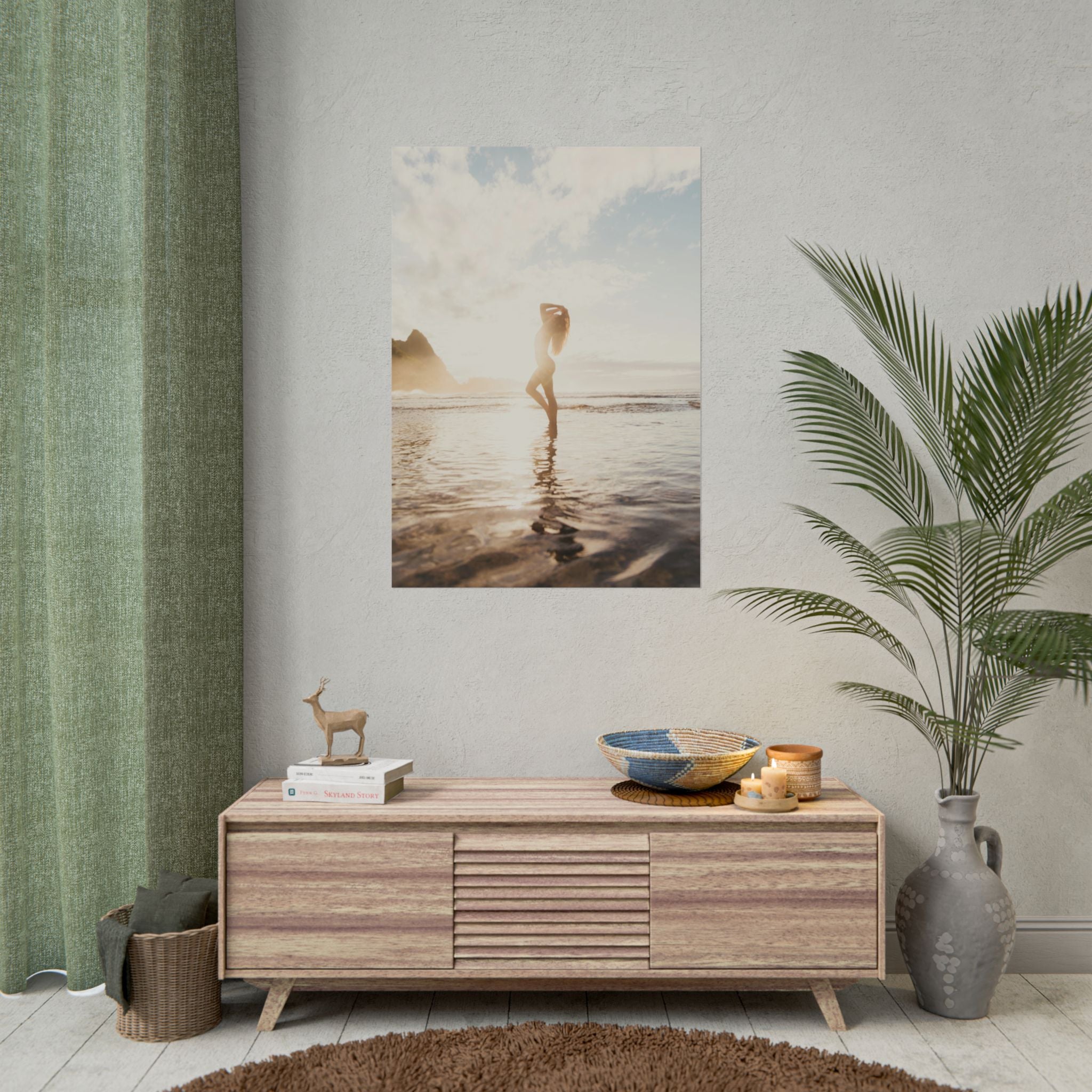 nature-ocean-nude-aesthetic-sun-poster-wall-art-beach-home-decor-coastal-poster-boho-living-room-picture-large-artwork-gift