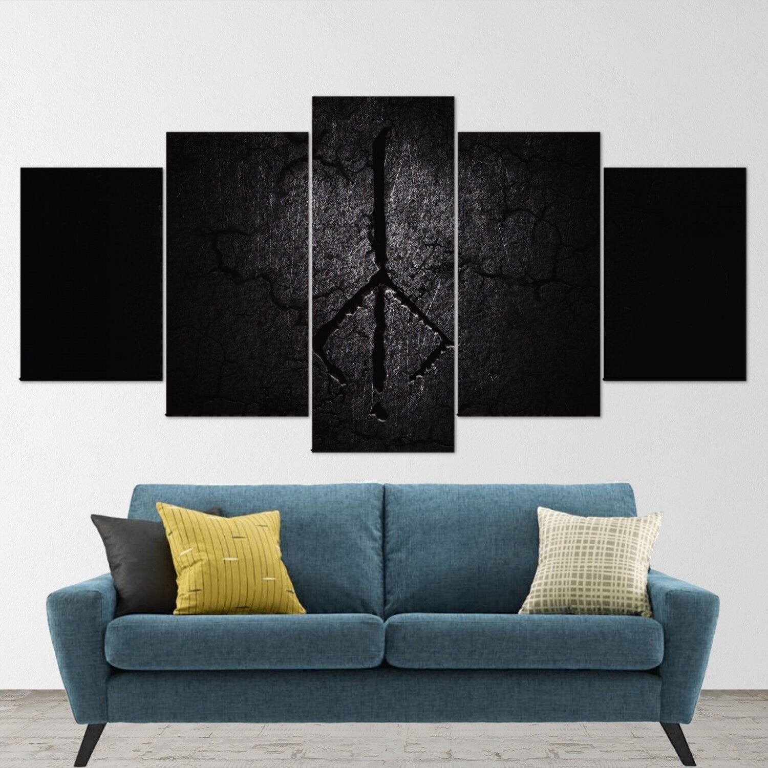 bloodborne-hunters-mark-5-piece-canvas-wall-art-bloodborne-wall-art-bloodborne-hunter-poster-bloodborne-canvas-bloodborne-5-p