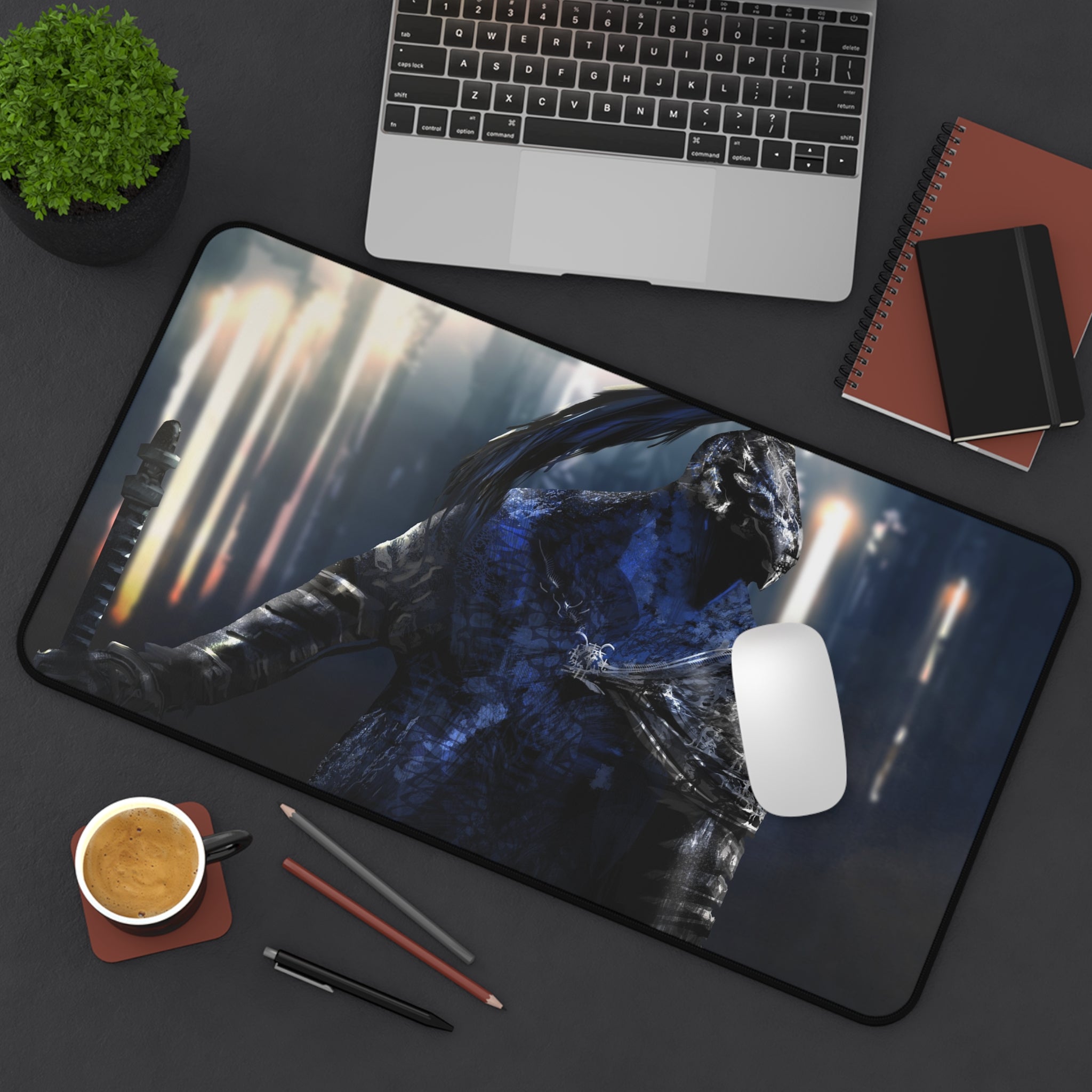 dark-souls-gaming-mouse-pad-sir-artorias-art-xl-desk-mat-extended-desk-pad-for-gamers-gaming-gift