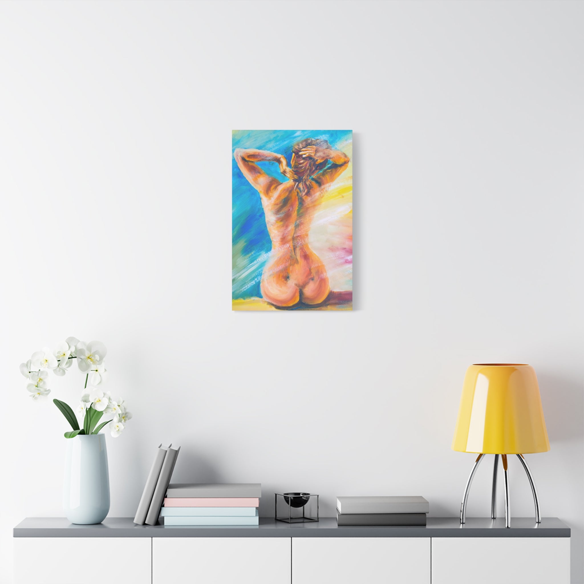 canvas-print-violin-naked-woman-body-oil-effect-wall-decor-matte-stretched-art-musician-gift-bedroom-decoration-living-room-a
