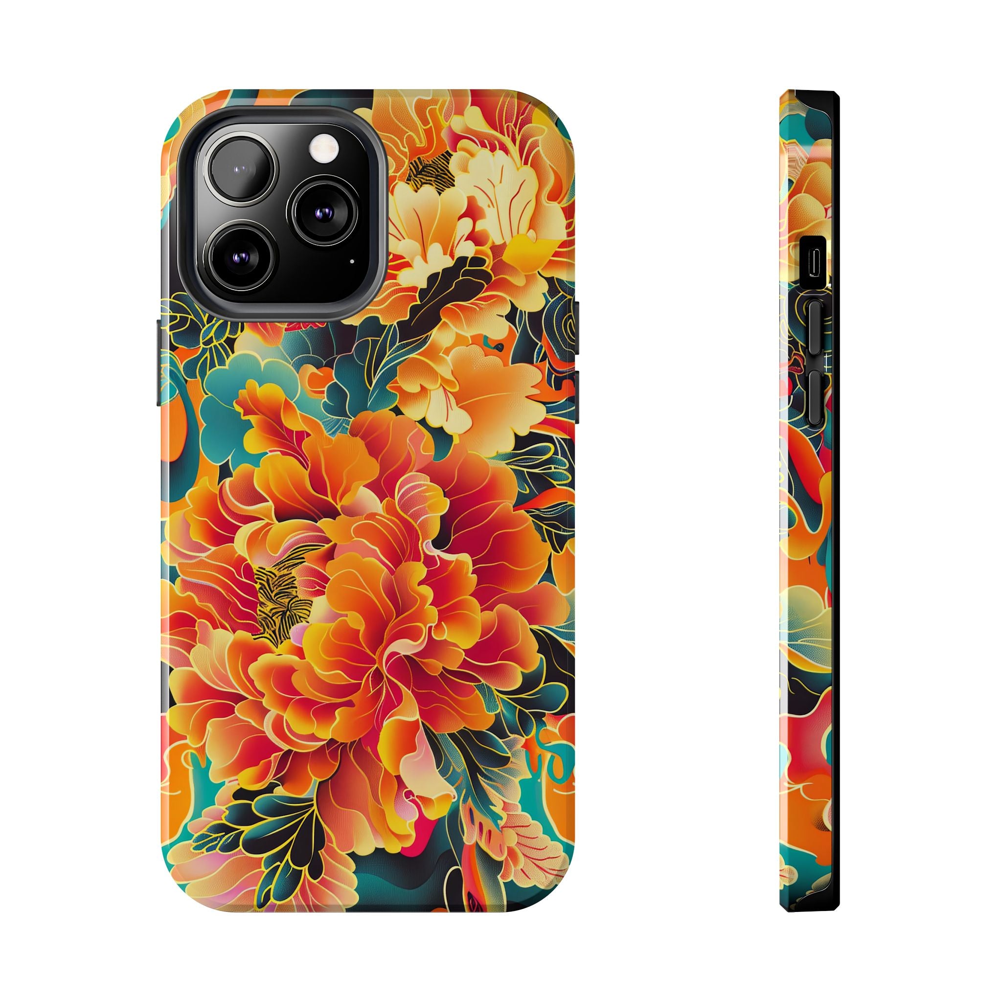 iphone-tough-case-retro-japanese-flowers-floral-phone-cover-vintage-japanese-style-protective-phone-case-asian-floral-design-