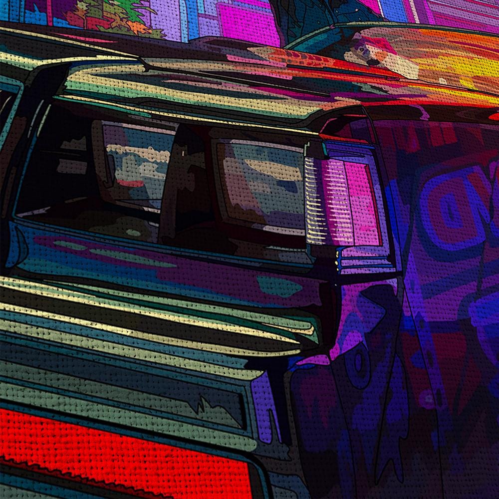 cyberpunk-car-5-piece-canvas-wall-art-synthwave-wall-decor-for-bedroom-and-living-room-retrowave-wall-art-large-wall-art-prin