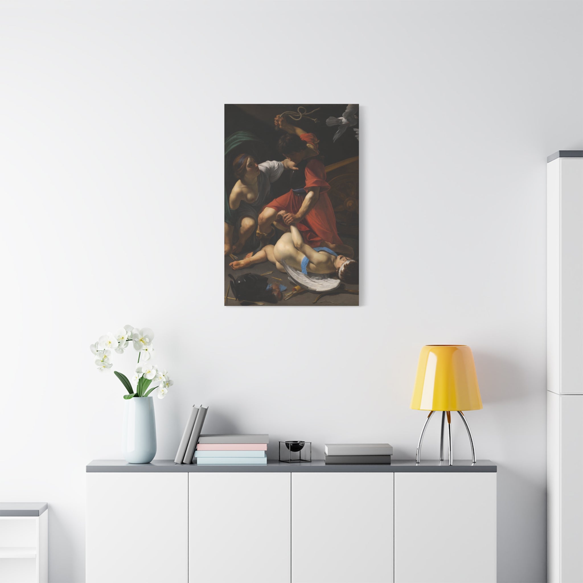 canvas-print-cupid-chastised-bartolomeo-manfredi-1613-matte-canvas-wall-art-stretched-1-25-inch-classic-art-decor-artwork