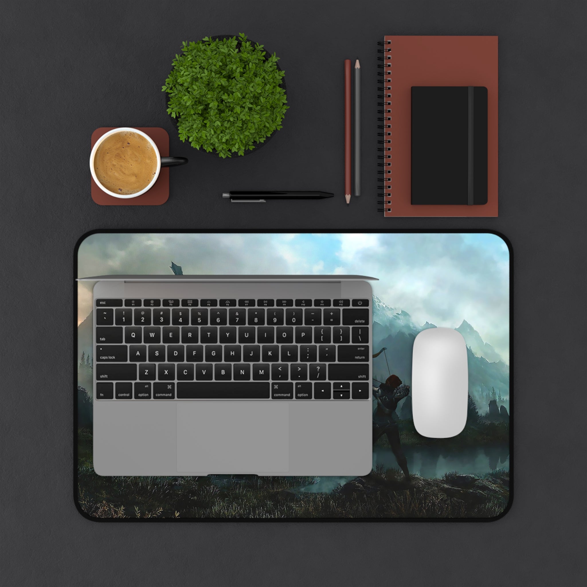 aela-skyrim-deskpad-the-elder-scrolls-elsweyr-mousepad-gaming-desk-mat-dragon-and-viking-warrior-desk-decor