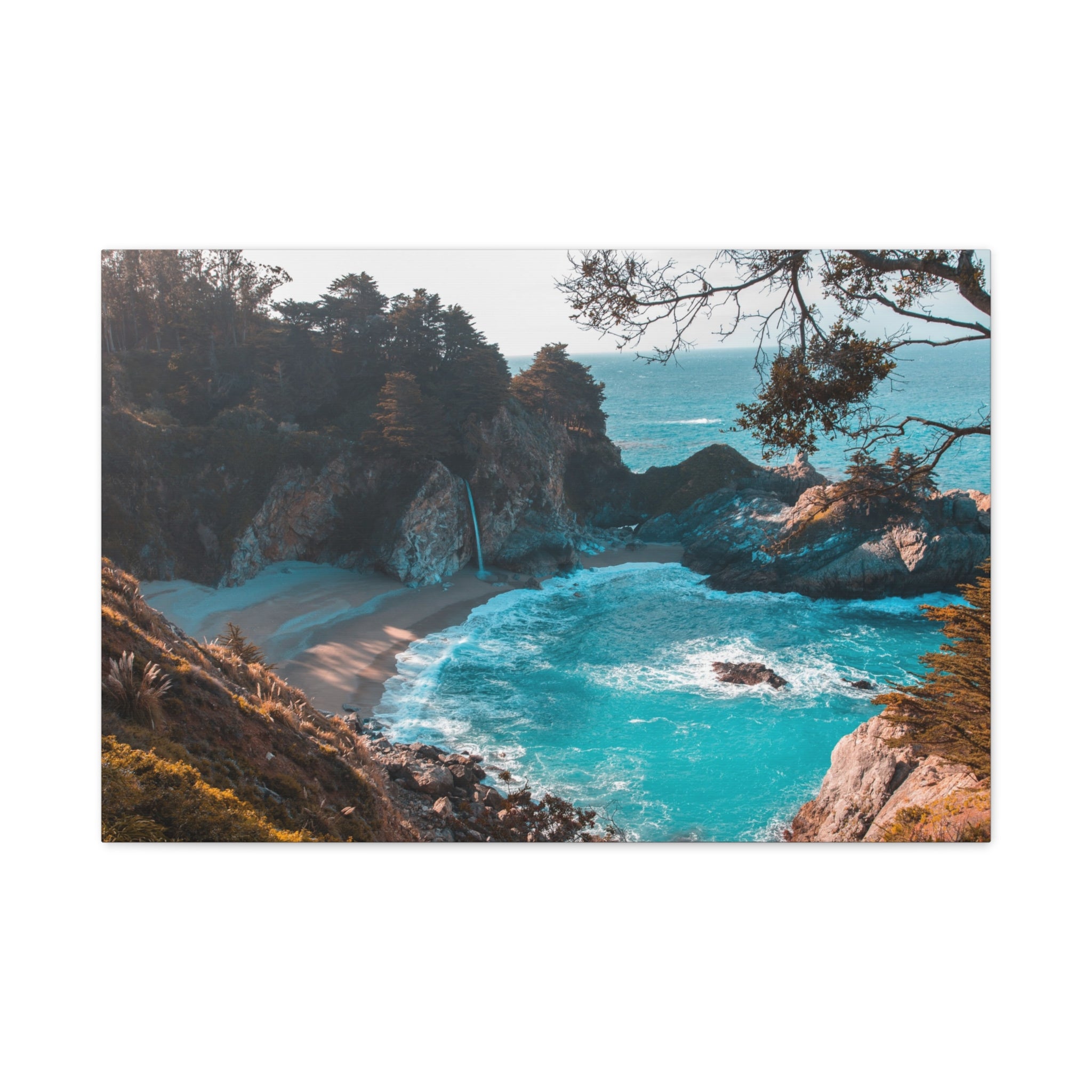 canvas-print-beach-sea-nature-scenery-home-decor-wall-art-ocean-sunset-coastal-landscape-matte-stretched-home-decoration