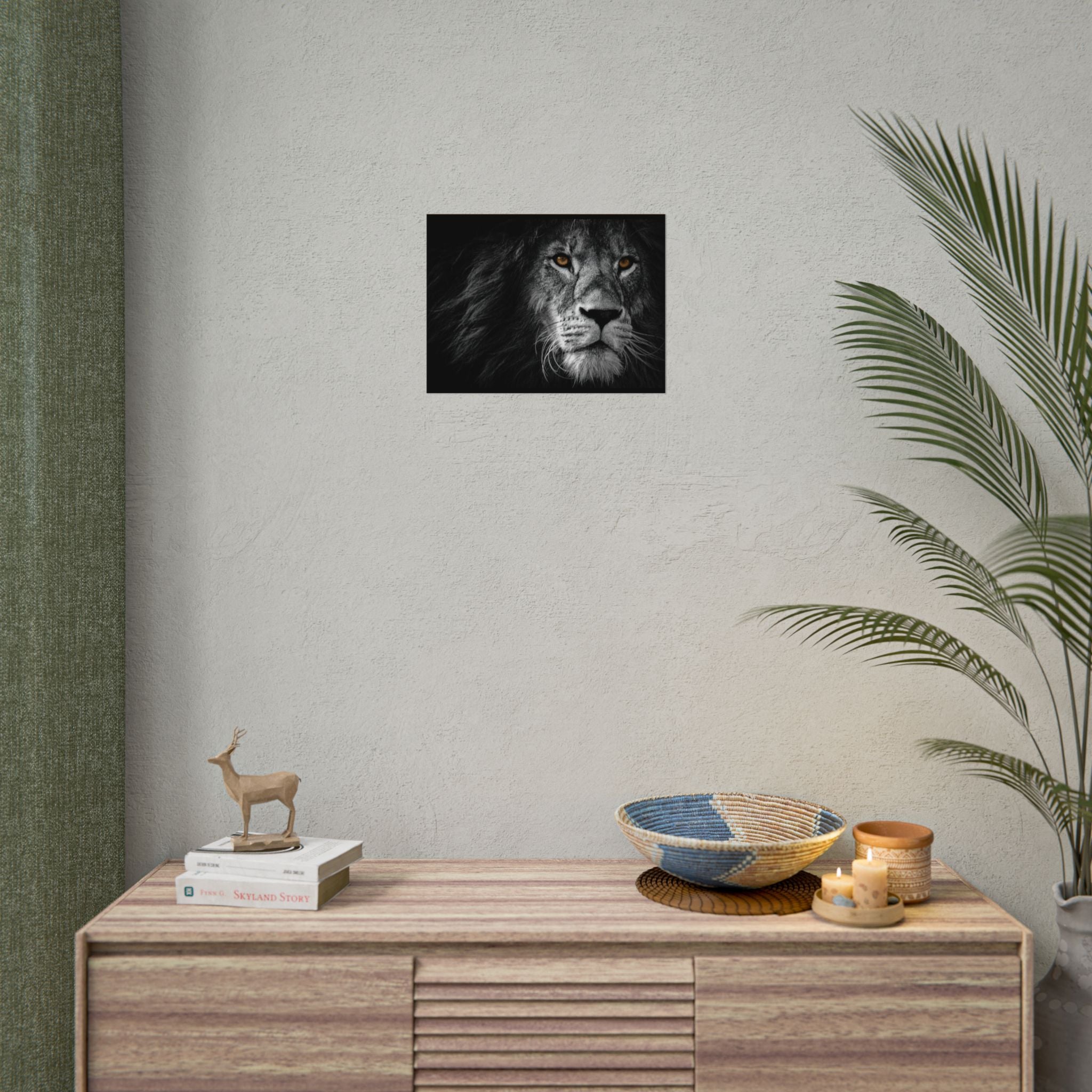 poster-print-lion-wall-art-black-and-white-monochrome-decor-living-room-decor-lion-poster-jungle-animal-art-print-wildlife-sa