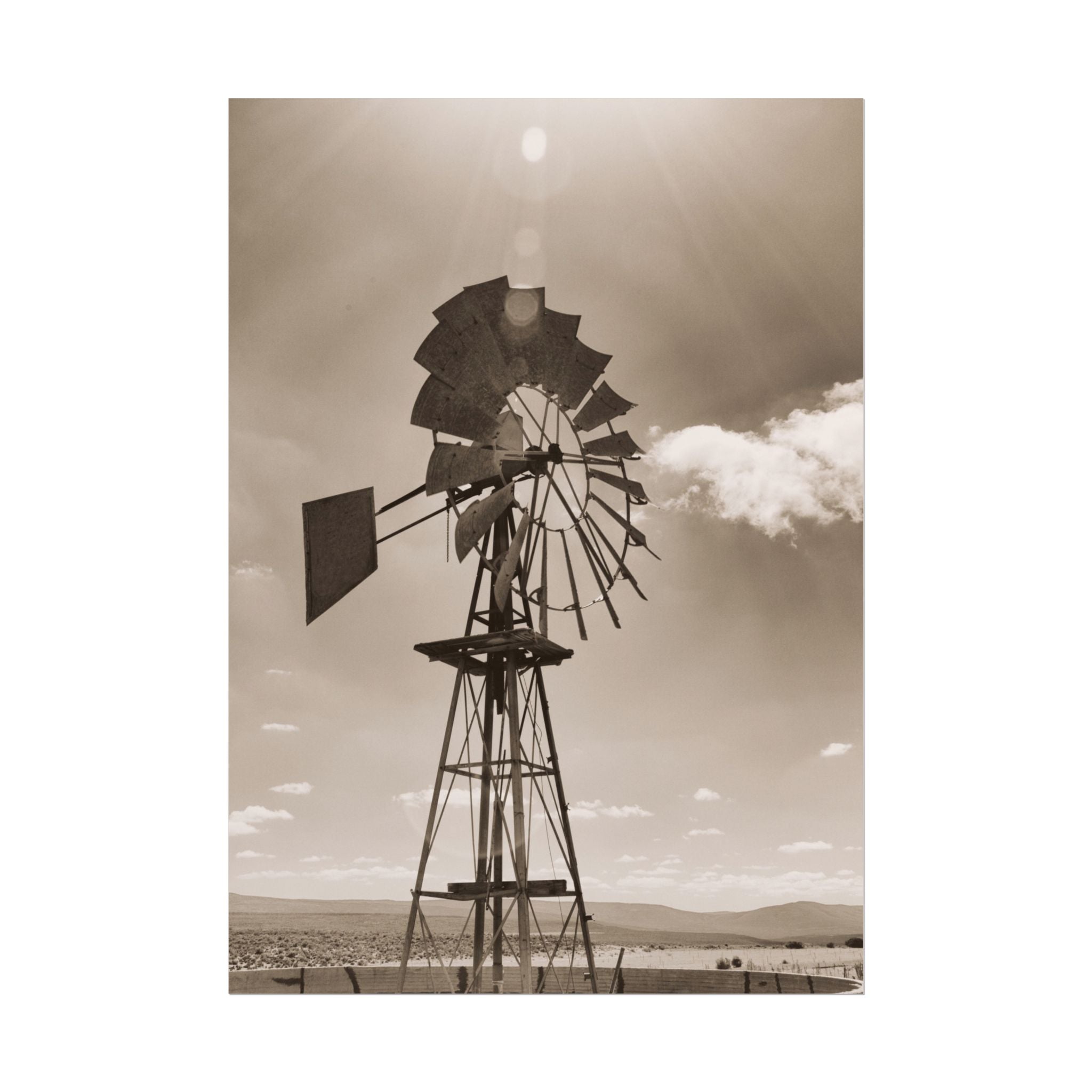 rustic-windmill-photography-poster-print-farm-house-wall-decor-gift-for-farmers-country-home-decor-windmill-wall-art