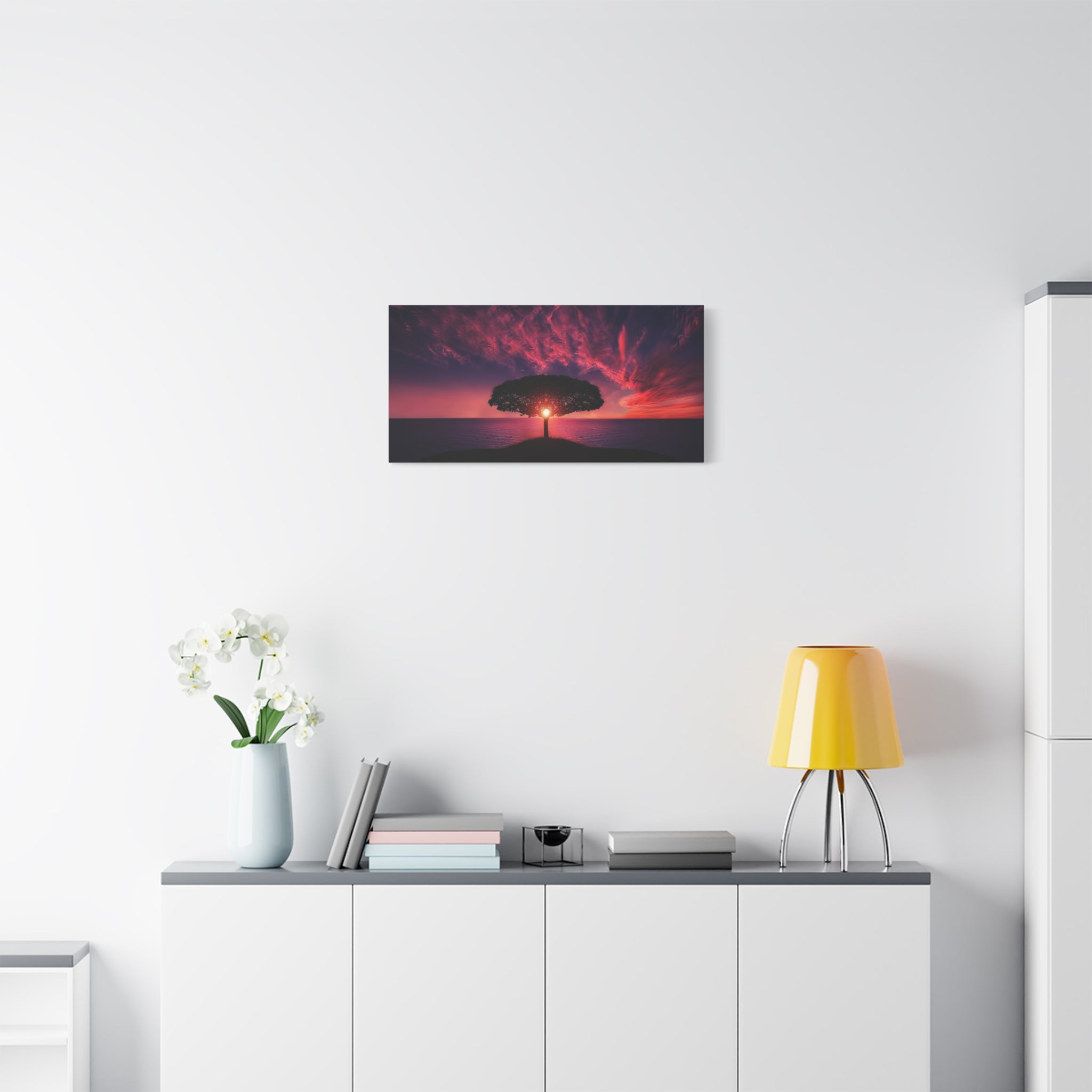 canvas-print-panoramic-sunset-tree-wall-art-scenery-decor-matte-canvas-large-canvas-canvas-art-print-landscape-nature-wall-de
