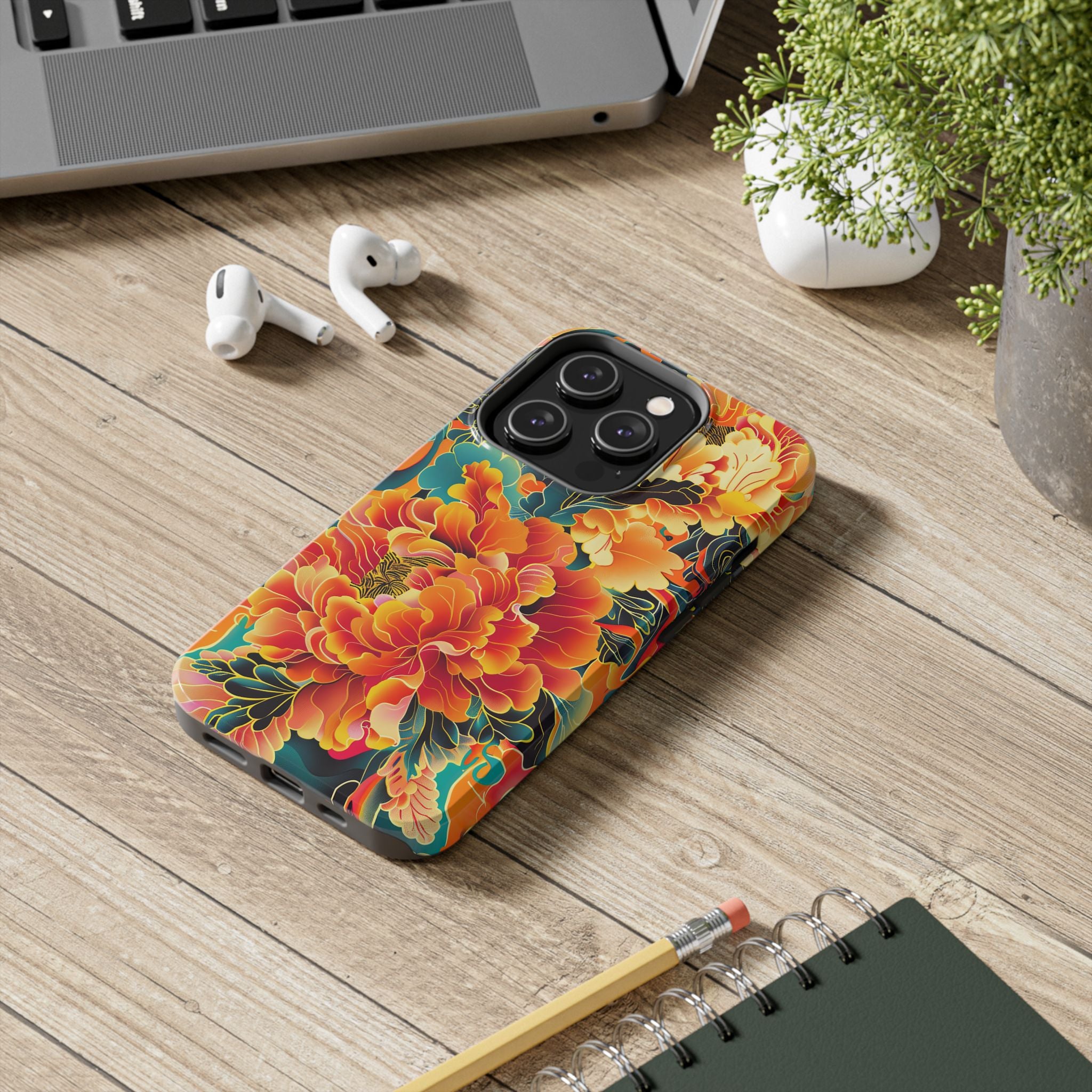 iphone-tough-case-retro-japanese-flowers-floral-phone-cover-vintage-japanese-style-protective-phone-case-asian-floral-design-
