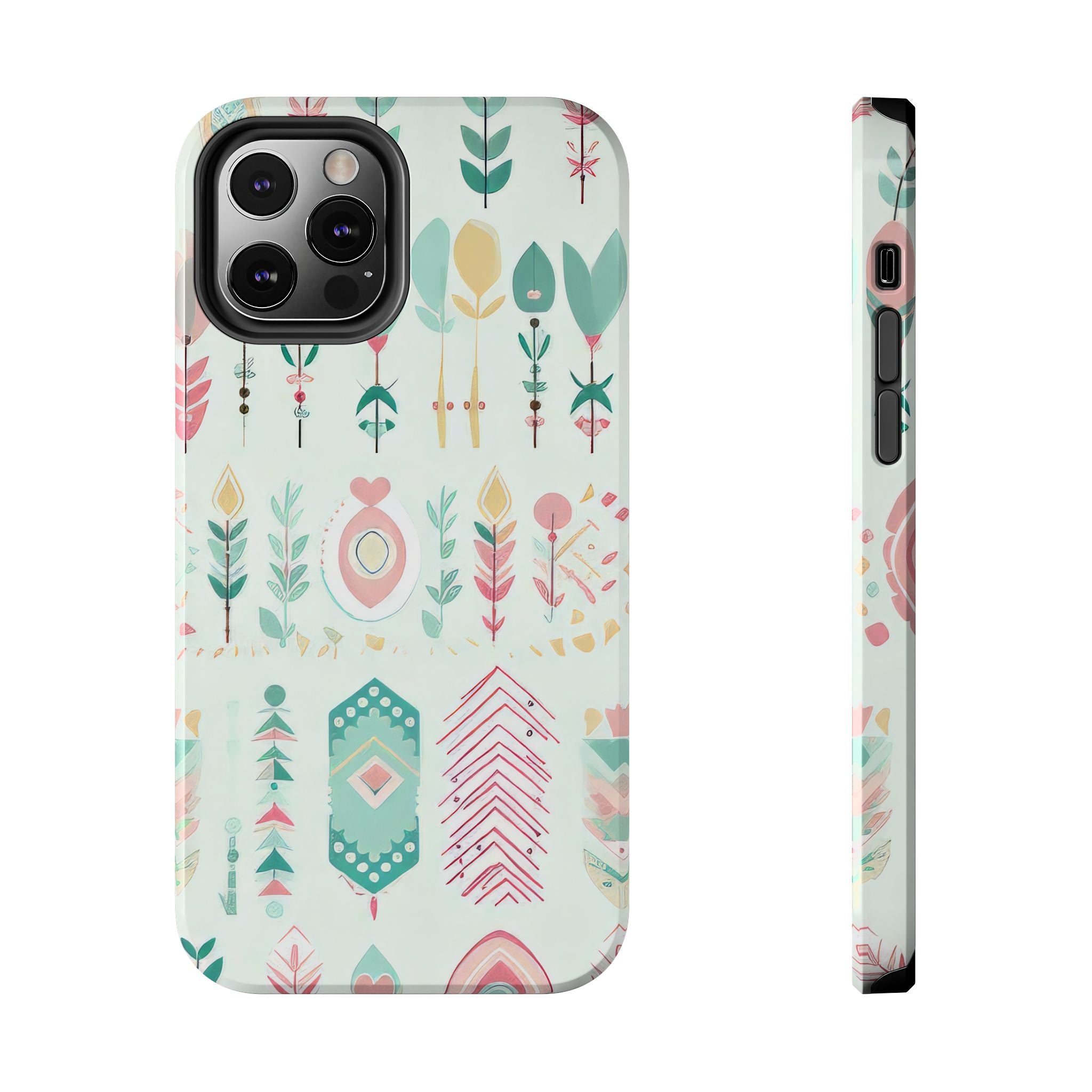 boho-floral-pastel-iphone-tough-case-protective-iphone-cover-artistic-iphone-case-stylish-tech-accessory-unique-gift-iphone-c