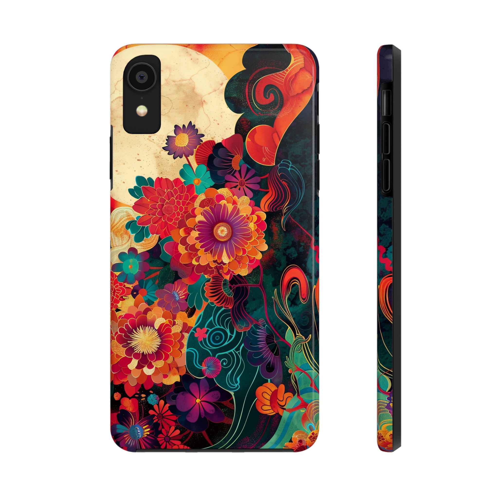 iphone-tough-case-retro-japanese-flowers-floral-phone-cover-vintage-japanese-style-protective-phone-case-asian-floral-design-