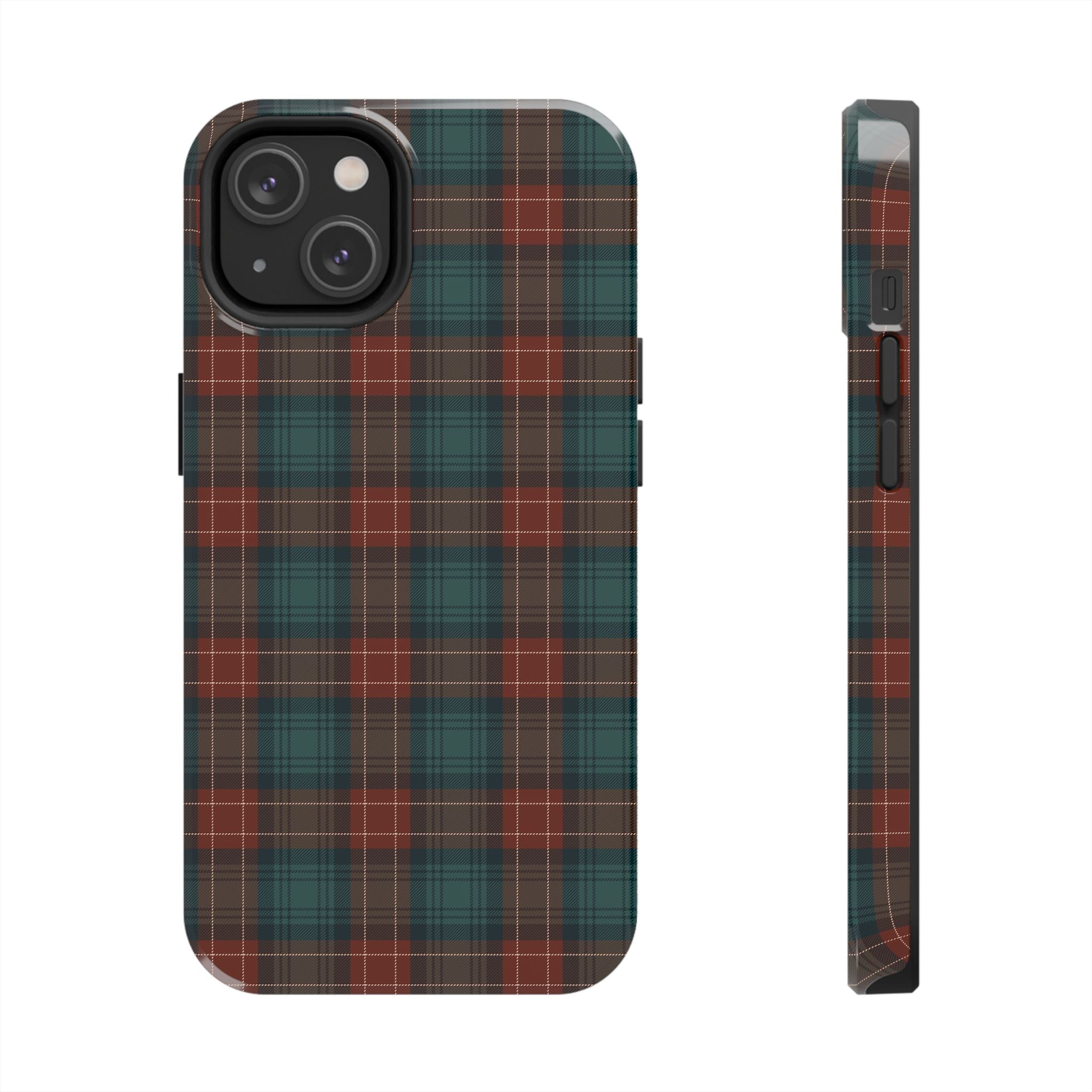 green-and-red-scottish-tartan-plaid-iphone-case-durable-tough-case-iphone-15-16-pro-max-trendy-scottish-tartan-plaid-green-re