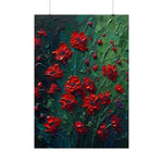 red-wildflowers-poster-print-impasto-oil-painting-look-stretched-wall-art-home-decor-floral-print-gift-for-nature-lover