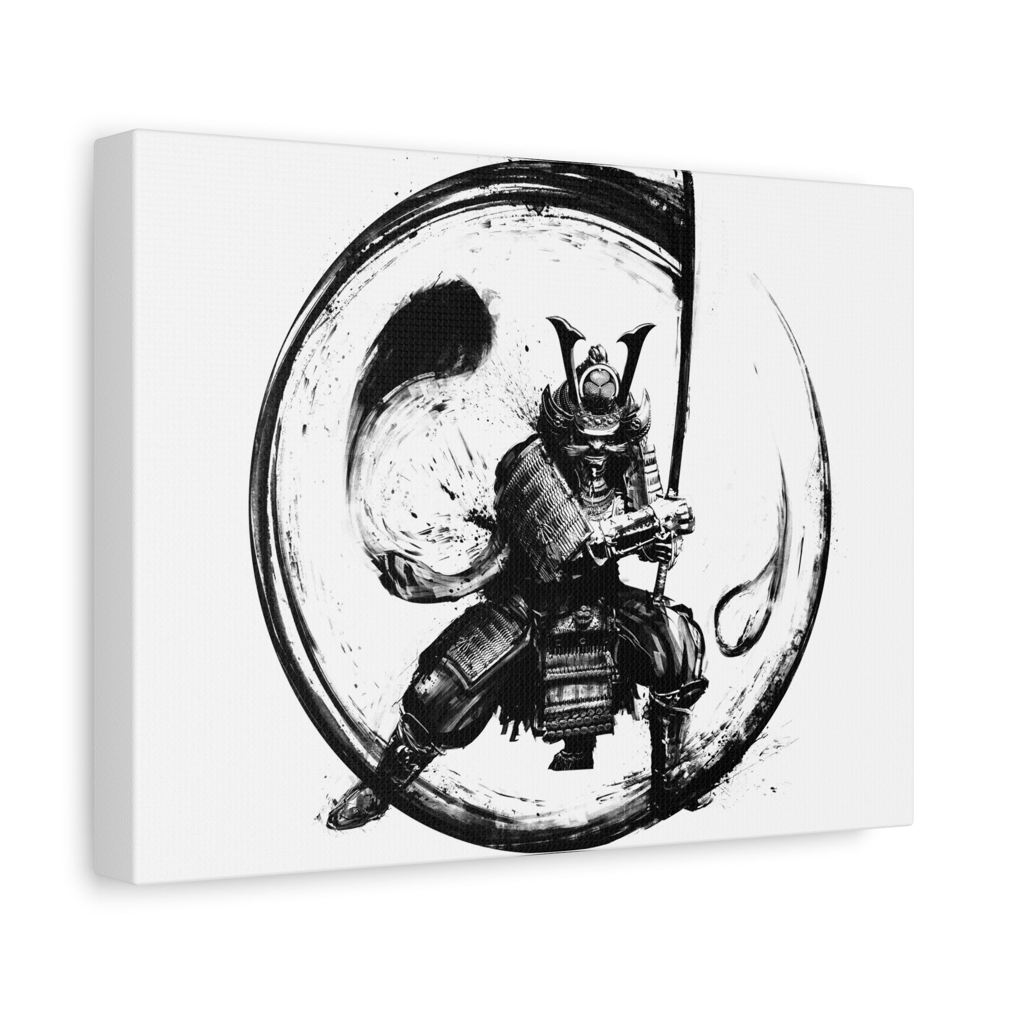 canvas-wall-art-japanese-samurai-ying-yang-katana-oni-mask-black-and-white-home-decor-zen-wall-hanging-asian-art-samurai-swor