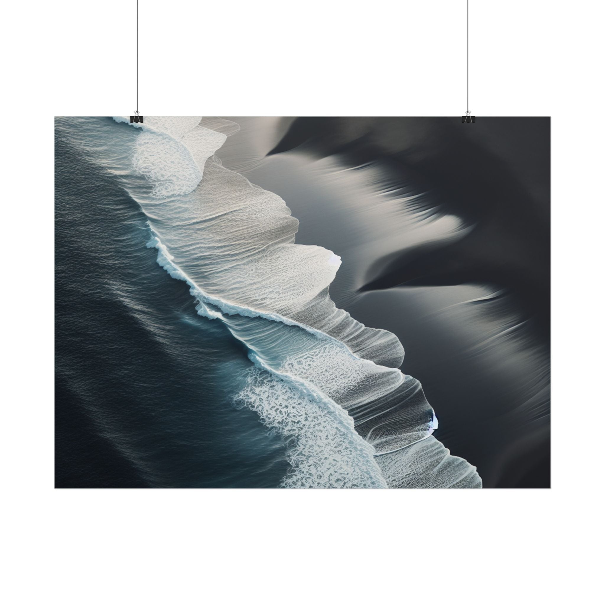 beach-wall-art-ocean-minimalist-poster-print-coastal-photography-ocean-print-sand-landscape-home-office-decoration