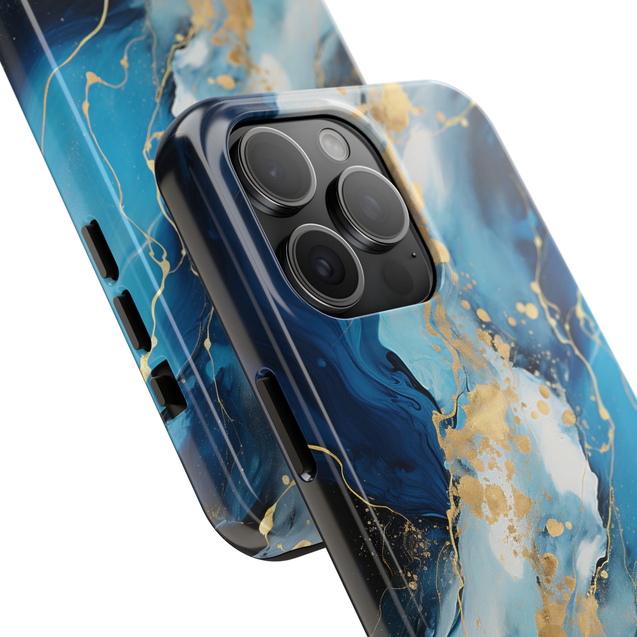 blue-gold-marble-iphone-tough-case-elegant-minimalist-protective-cover-stylish-phone-shell-hard-shell-iphone-case-trendy-acce