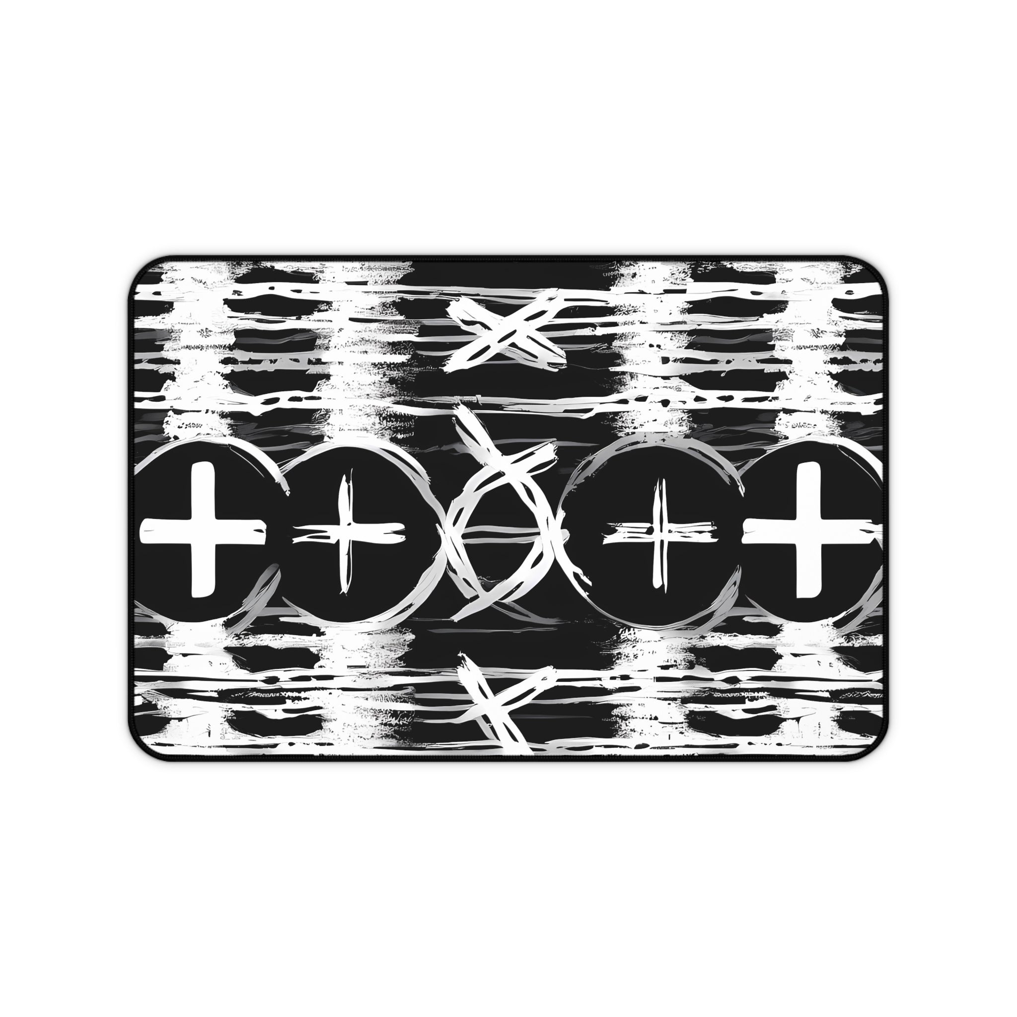 monochrome-mouse-pad-black-and-white-desk-mat-sleek-black-and-white-desk-pad-modern-minimalist-mouse-pad