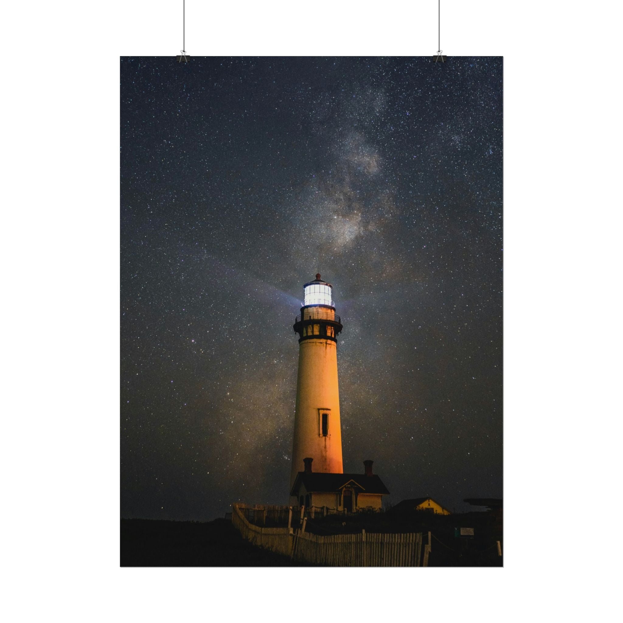 lighthouse-on-rock-poster-print-coastal-wall-art-nautical-decor-beach-house-decoration-seaside-wall