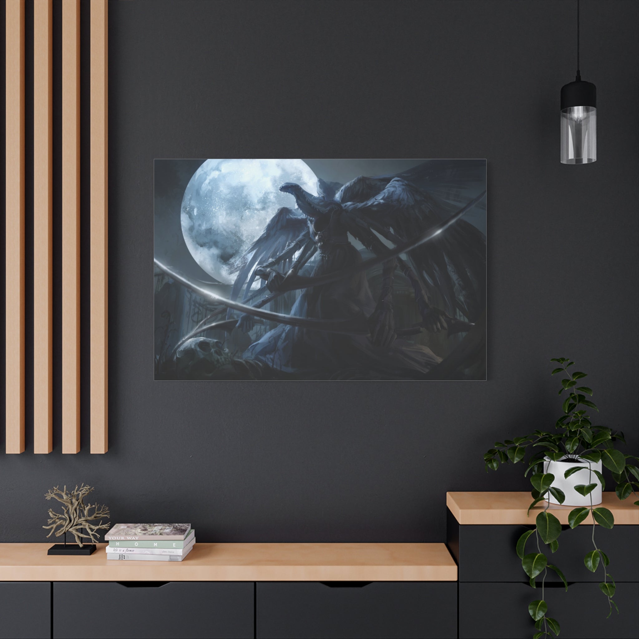 Bloodborne 'Mergo's Wet Nurse' Matte Canvas Wall Art — Stretched Home Decor