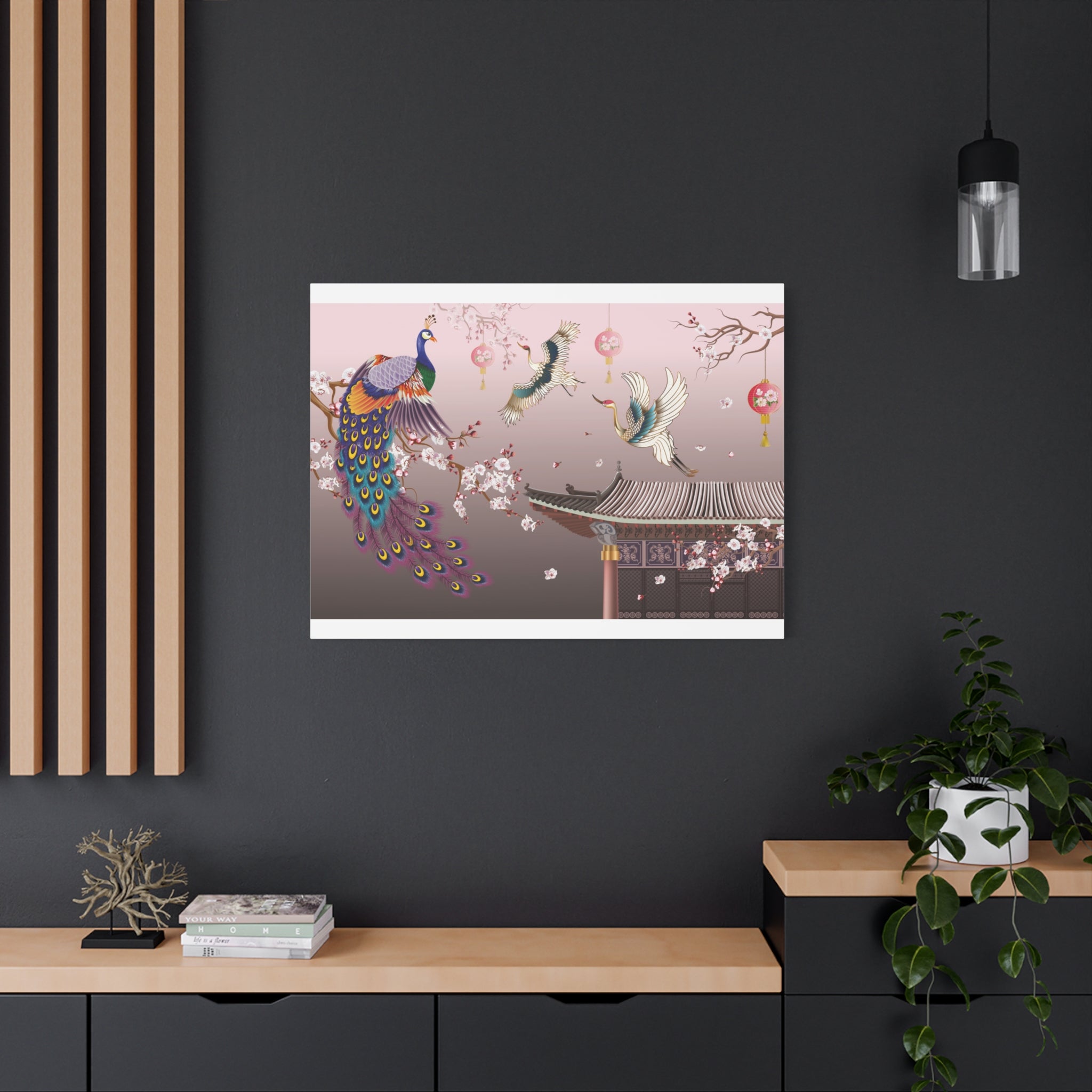canvas-wall-art-chinese-lantern-dragon-decor-asian-home-decor-oriental-style-print-matte-canvas-stretched-artwork-chinese-new