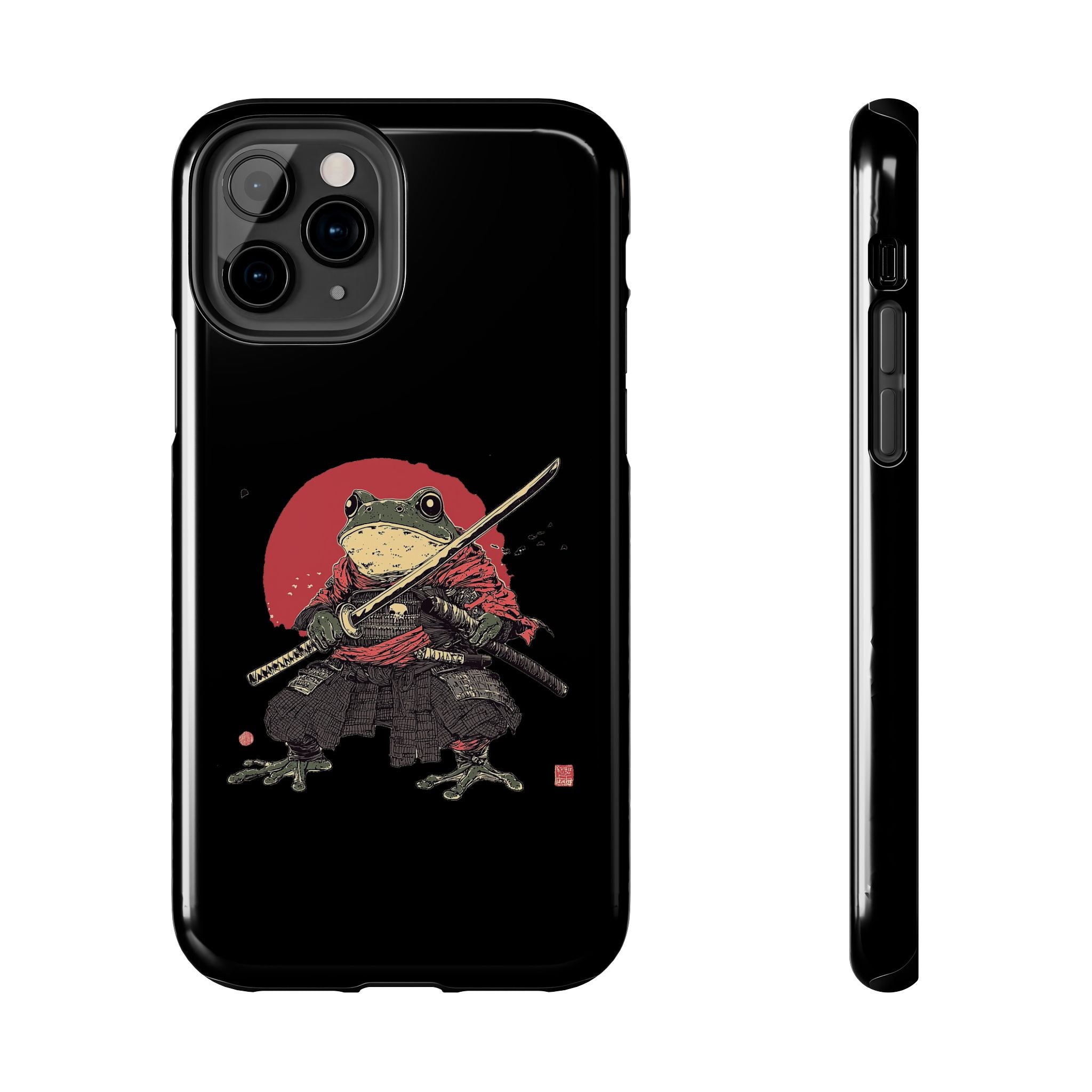 retro-vintage-ninja-frog-iphone-tough-case-red-sun-japanese-samurai-frog-design-ninja-warrior-black-iphone-hard-cover-1