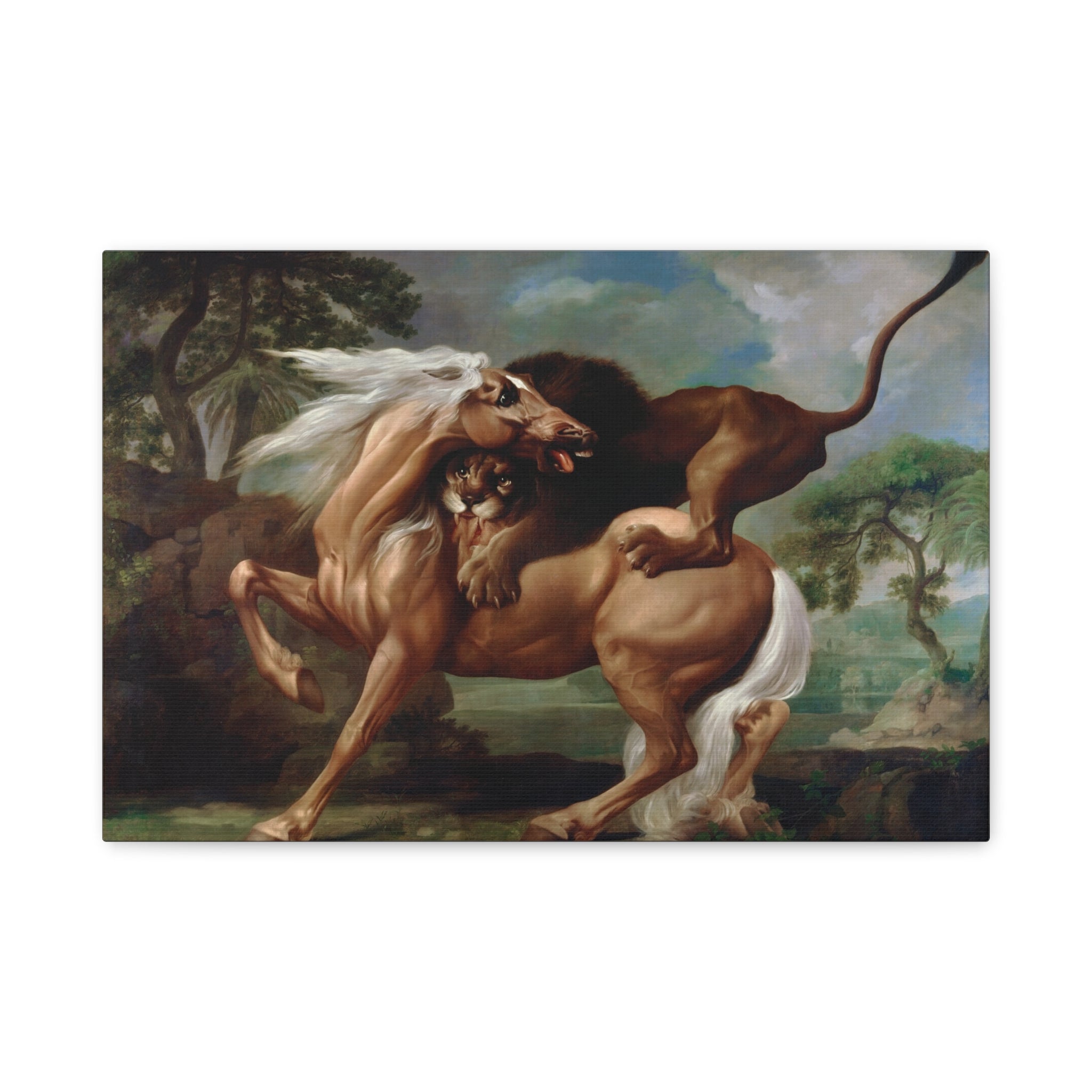 canvas-print-lion-attacking-horse-wall-art-decor-george-stubbs-painting-farm-house-decoration-hunting-art-african-wall-art