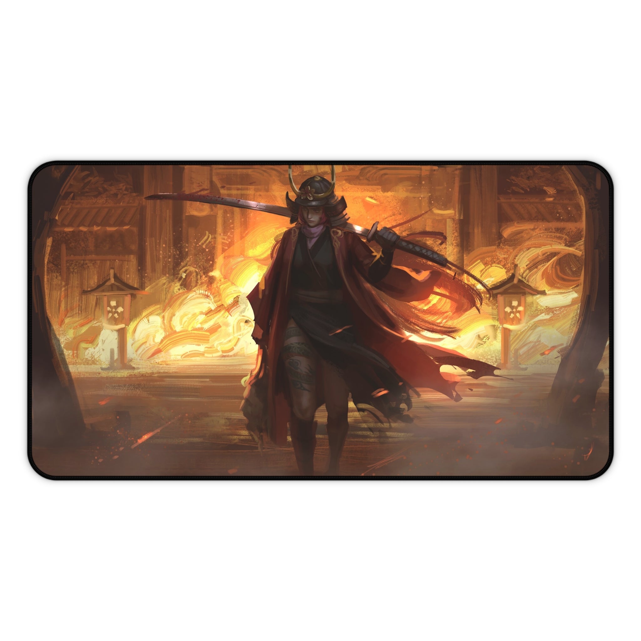 anime-samurai-girl-warrior-mouse-pad-japanese-katana-samurai-warrior-desk-mat-japanese-anime-girl-samurai-desk-pad