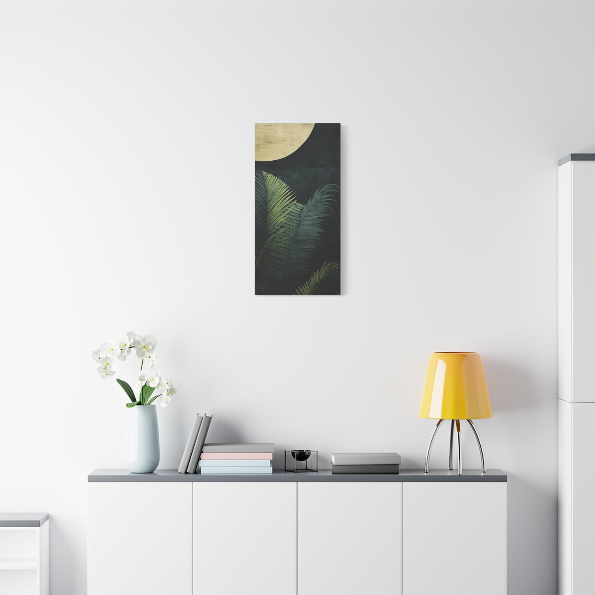 canvas-wall-art-jungle-outdoors-painting-nature-green-decor-nature-wall-art-stretched-matte-canvas-print-housewarming-gift