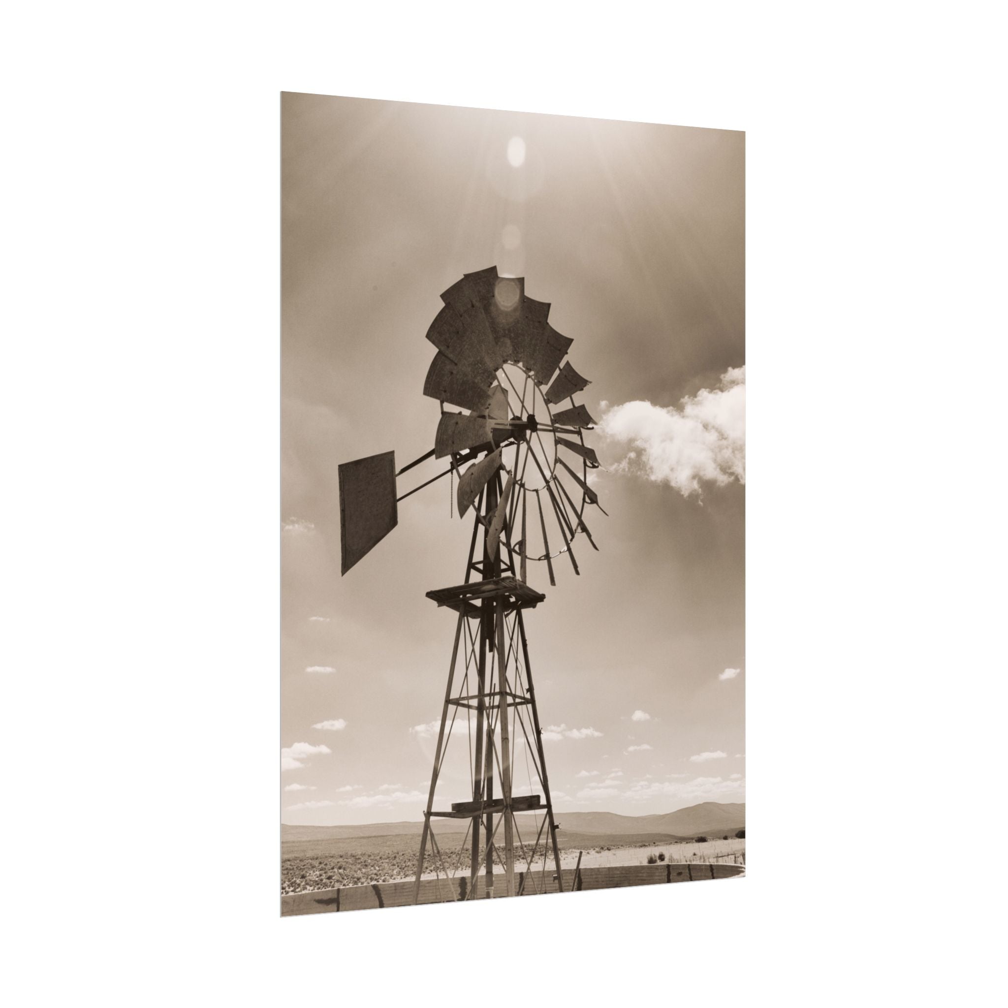rustic-windmill-photography-poster-print-farm-house-wall-decor-gift-for-farmers-country-home-decor-windmill-wall-art