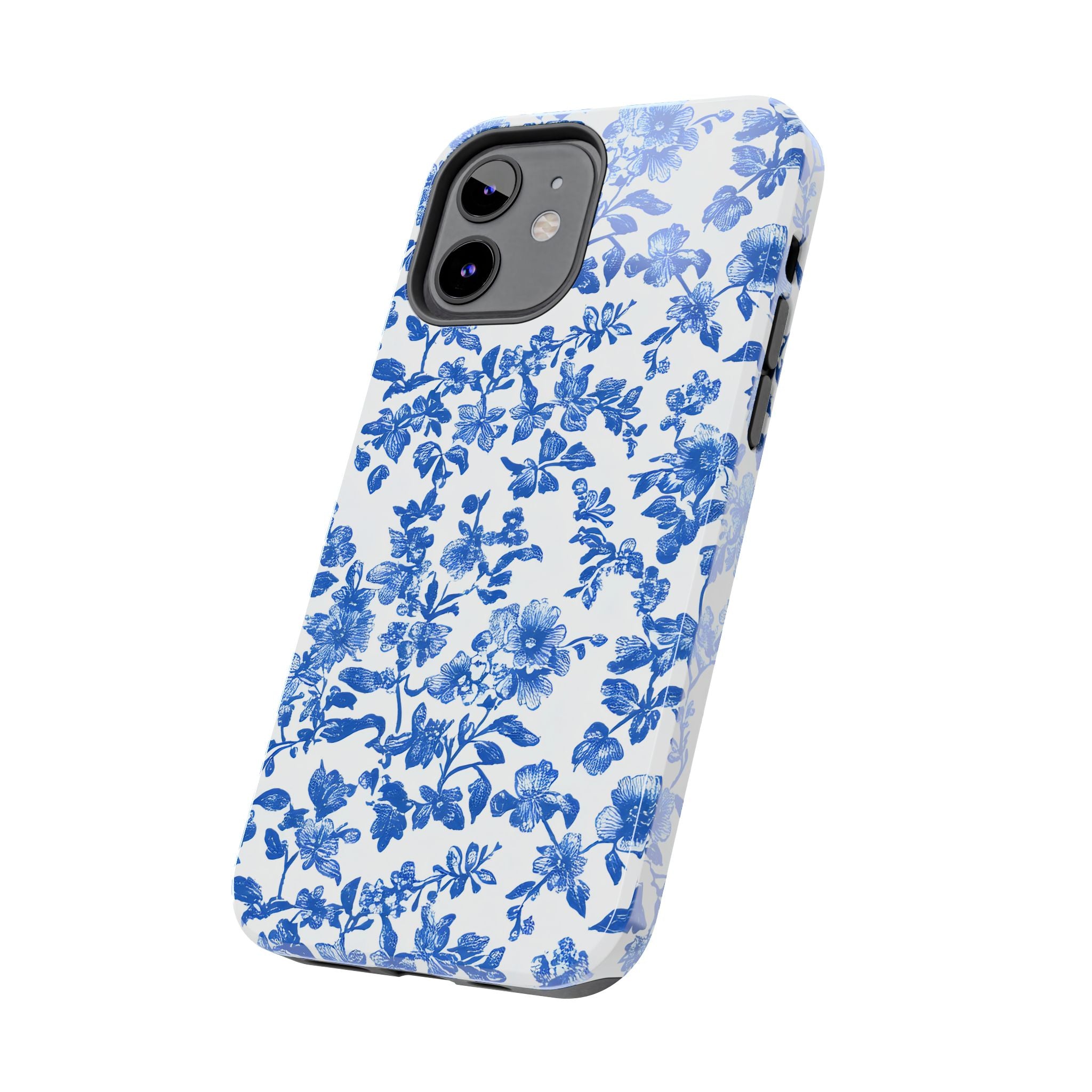 french-toile-floral-tough-iphone-case-blue-iphone-cover-protective-iphone-case-hard-shell-iphone-case-vintage-design-phone-ca