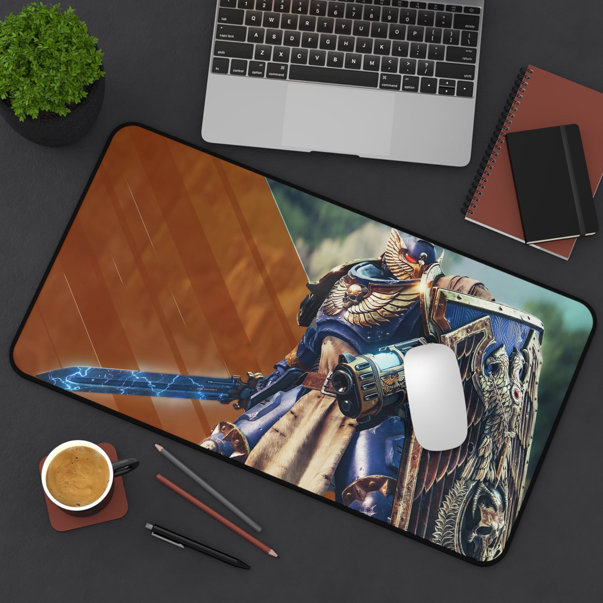 warhammer-40k-gaming-mouse-pad-space-marine-2-heavy-bullwark-art-xl-desk-mat-extended-desk-pad-for-wargaming-gamer-gift