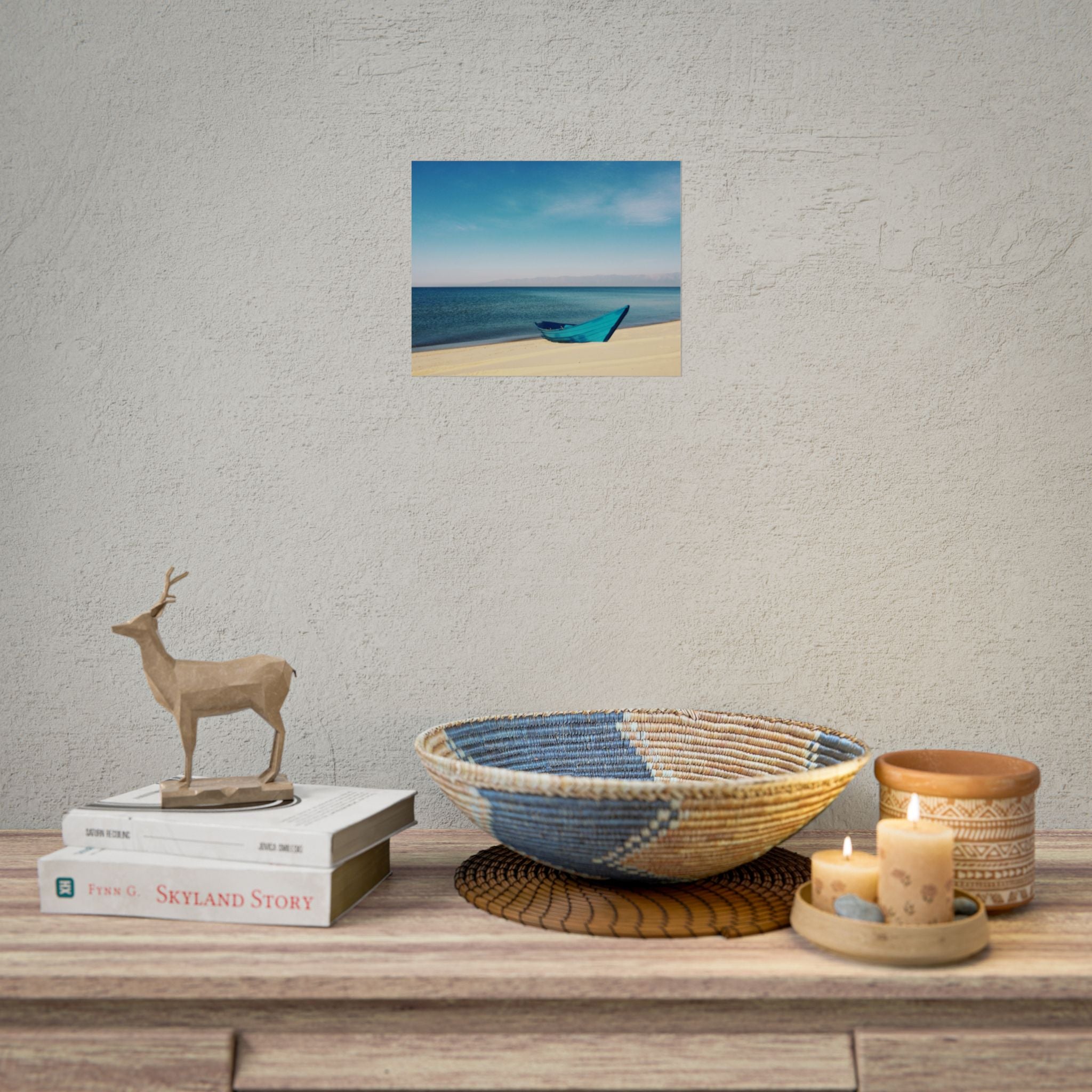 ocean-minimalist-poster-print-beach-wall-art-coastal-photography-blue-ocean-print-sand-landscape-home-office-decoration