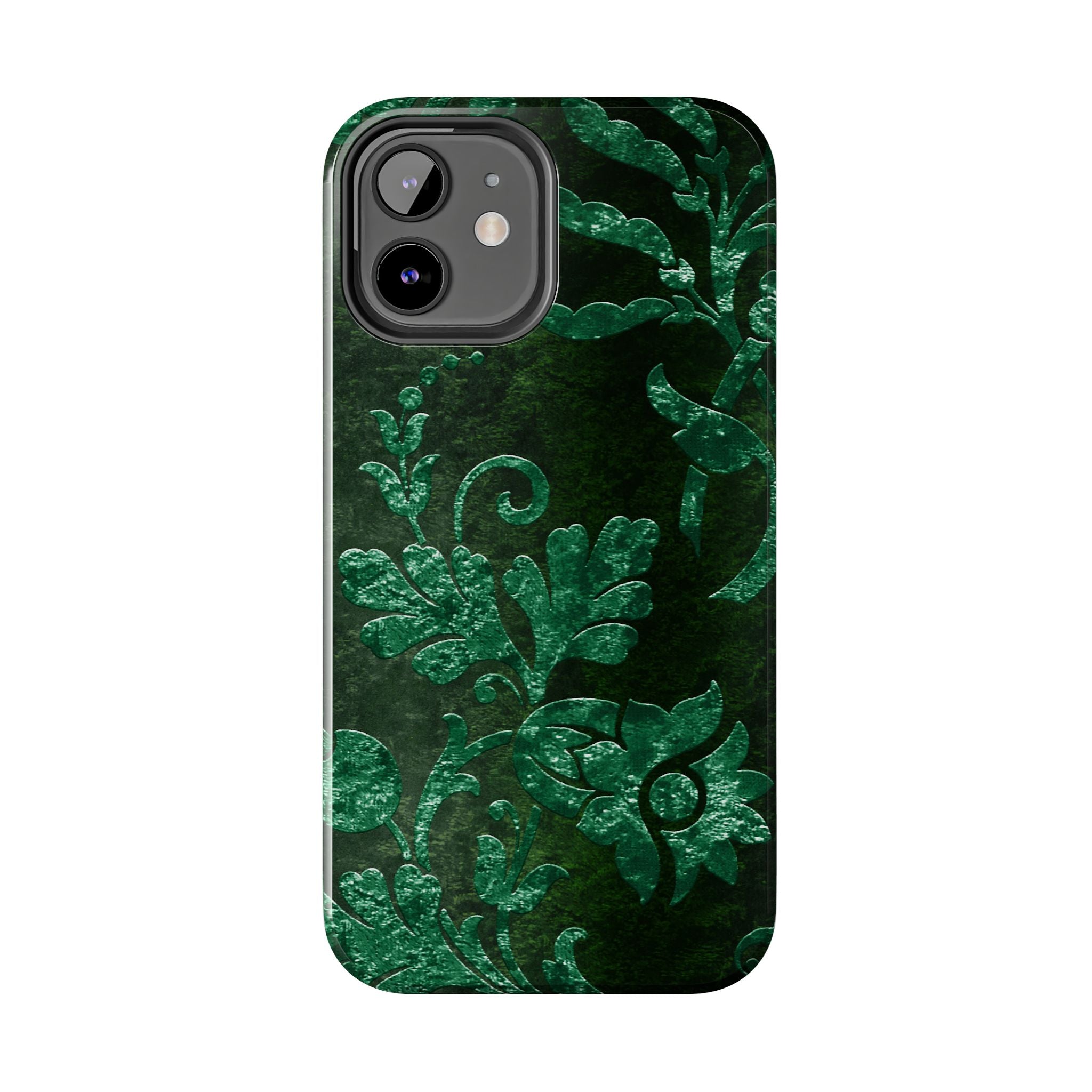 embossed-emerald-velvet-tough-phone-case-protective-iphone-cover-heavy-duty-phone-case-rugged-phone-case-durable-smartphone-c