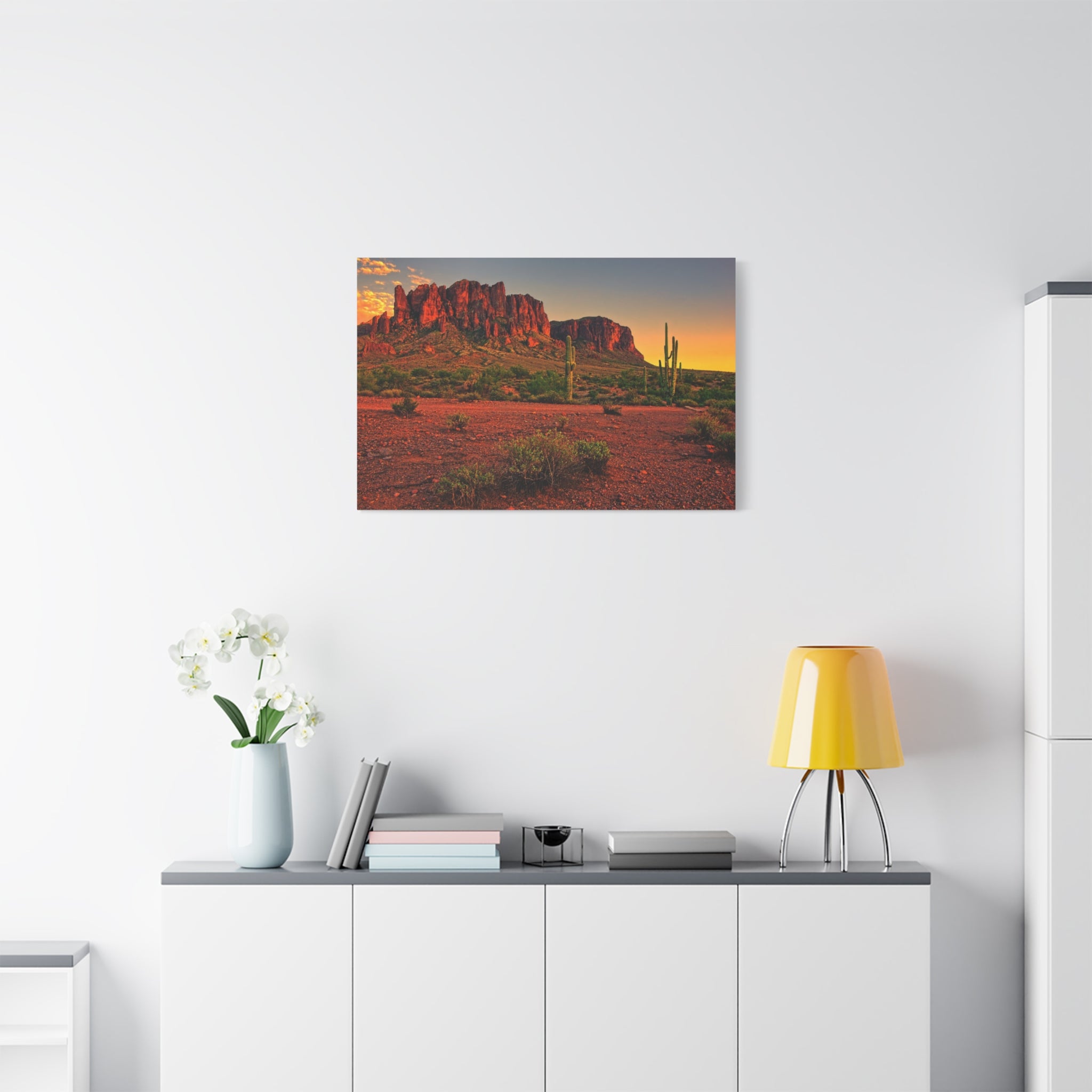 canvas-print-phoenix-landscape-wall-art-desert-decor-stretched-matte-canvas-landscape-print